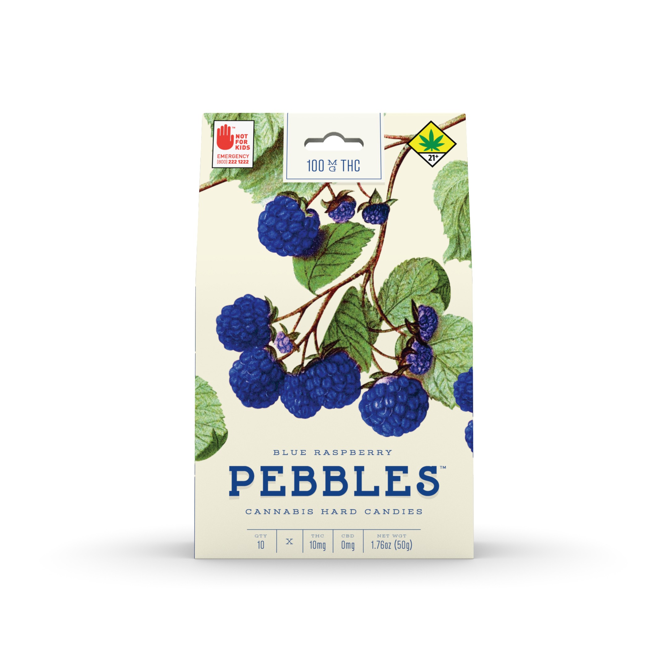 Blue Raspberry 100mg 10pack Leafly