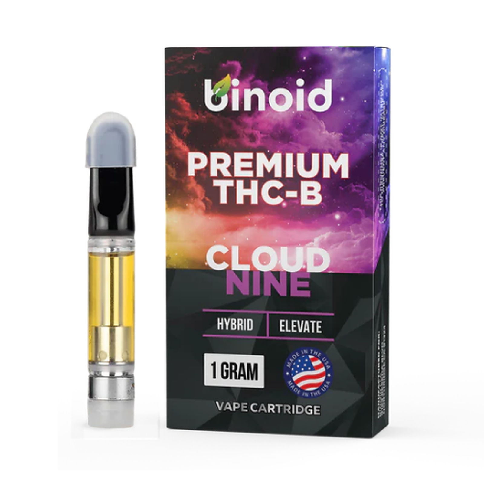 Binoid: THC-B Vape Cartridge - Cloud Nine | Leafly