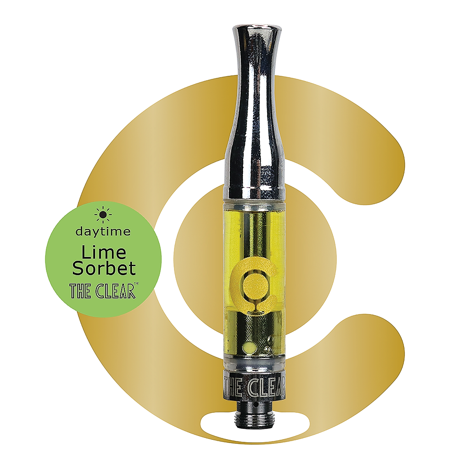 The Clear The Clear Elite 1000mg Cartridge Lime Sorbet Leafly