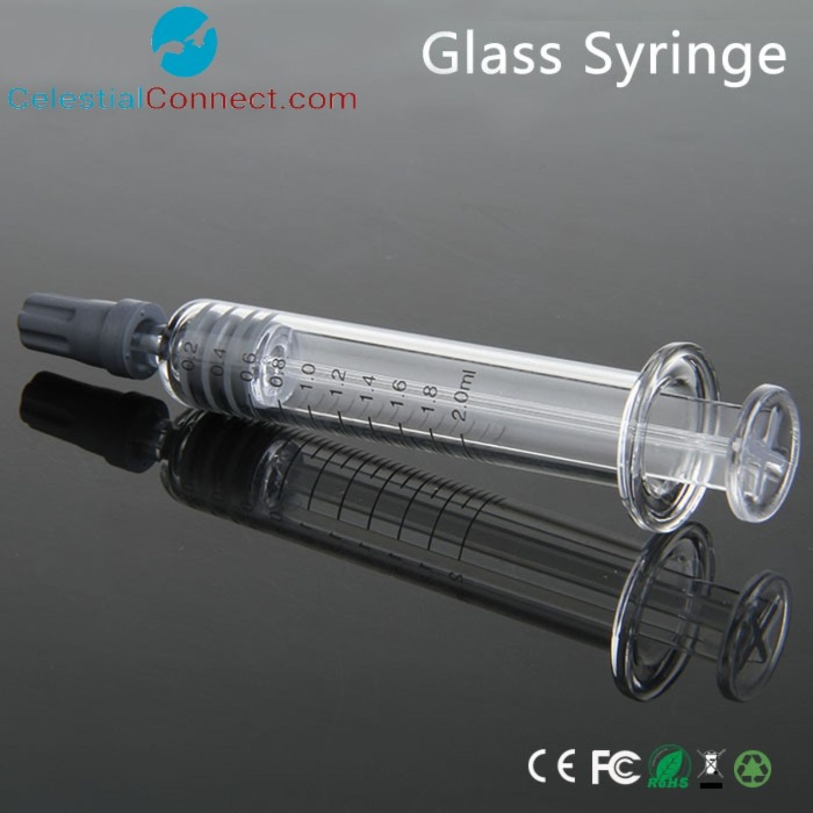 2 ML Glass Syringe for Vape Cartridge Refills Leafly