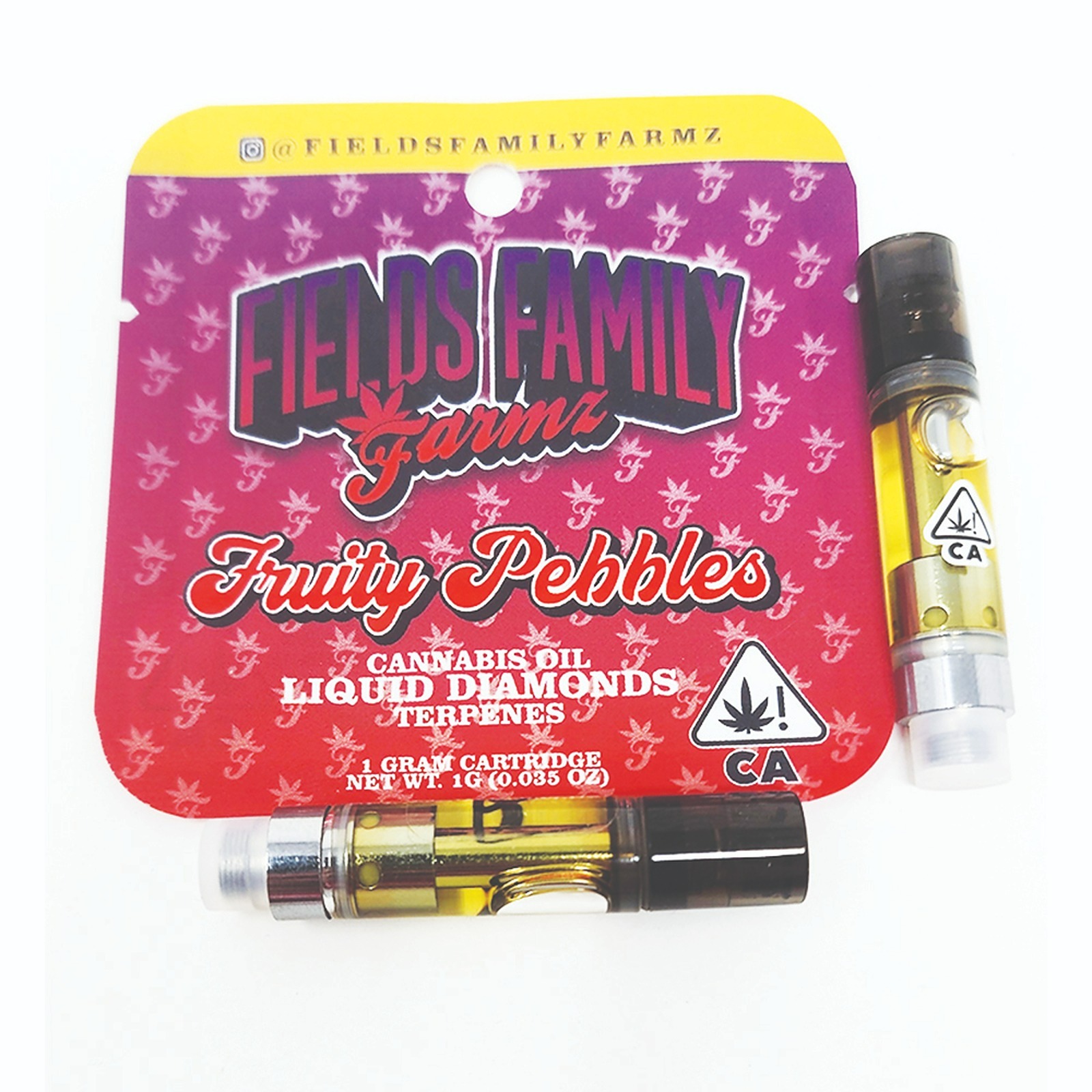 Fields Family Farmz Fruity Pebbles 1g Liquid Diamond Cartridge Leafly