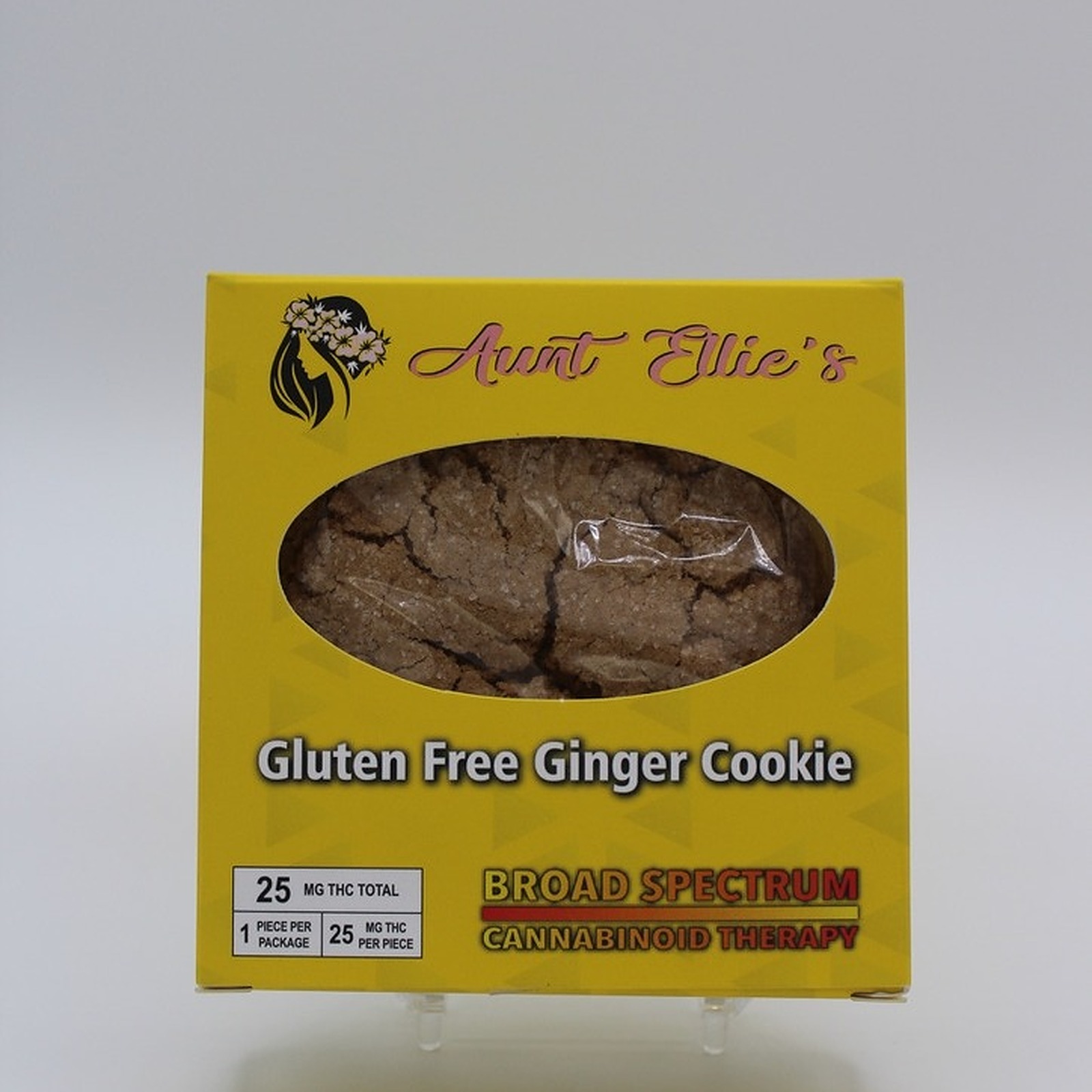 Aunt Ellie's Aunt Ellie's Ginger Cookie (GF) [25mg] Leafly