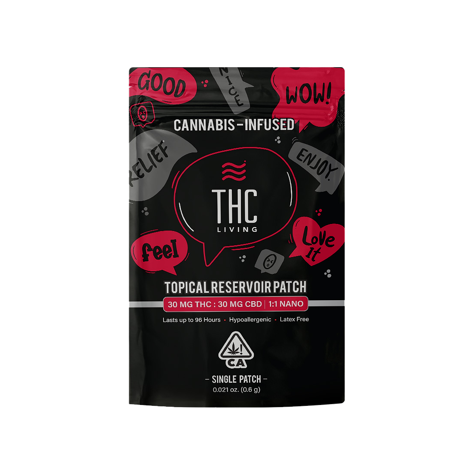 **THC Living Patch 1 to 1