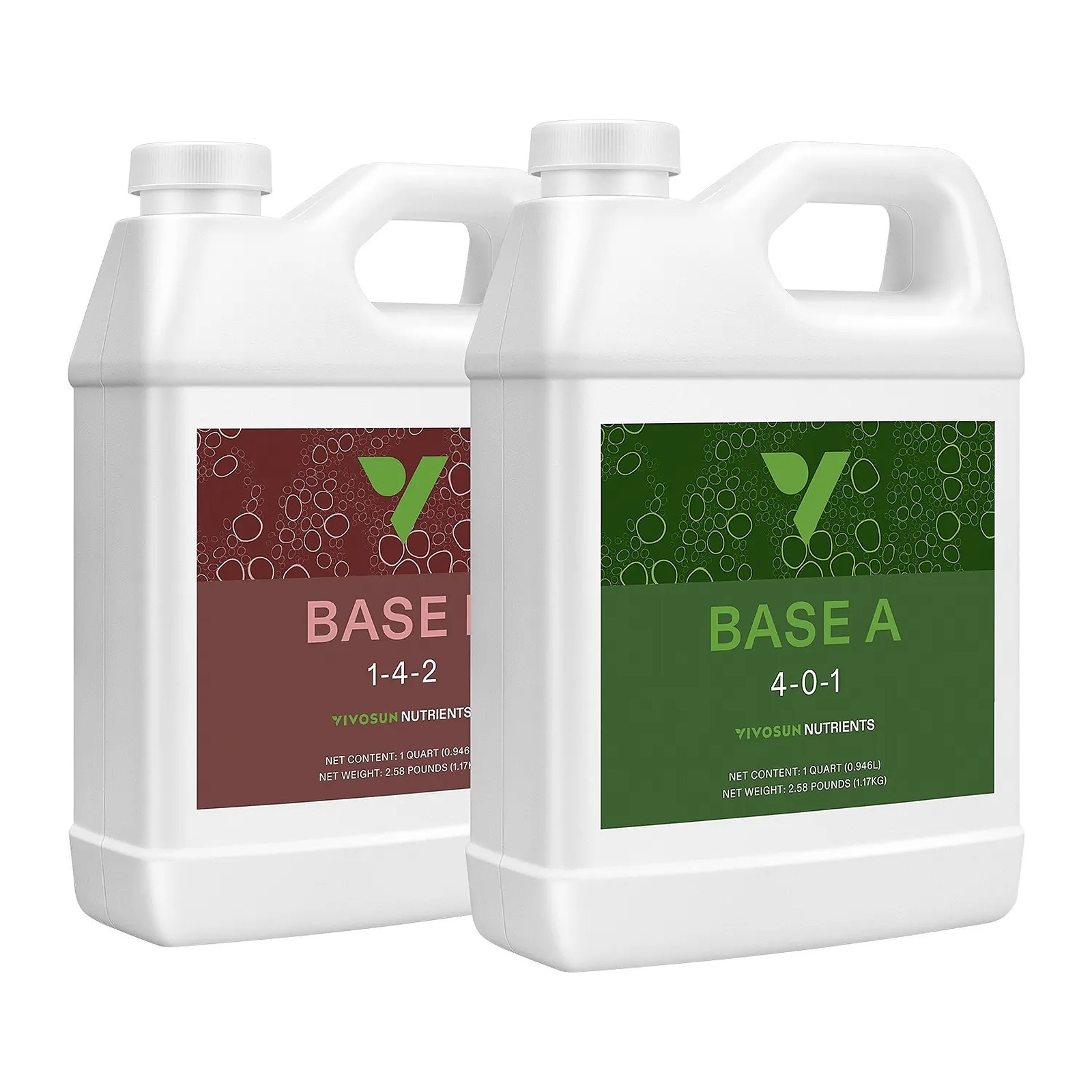 VIVOSUN: VIVOSUN Nutrients Base A & B Bundle, Liquid Fertilizer ...
