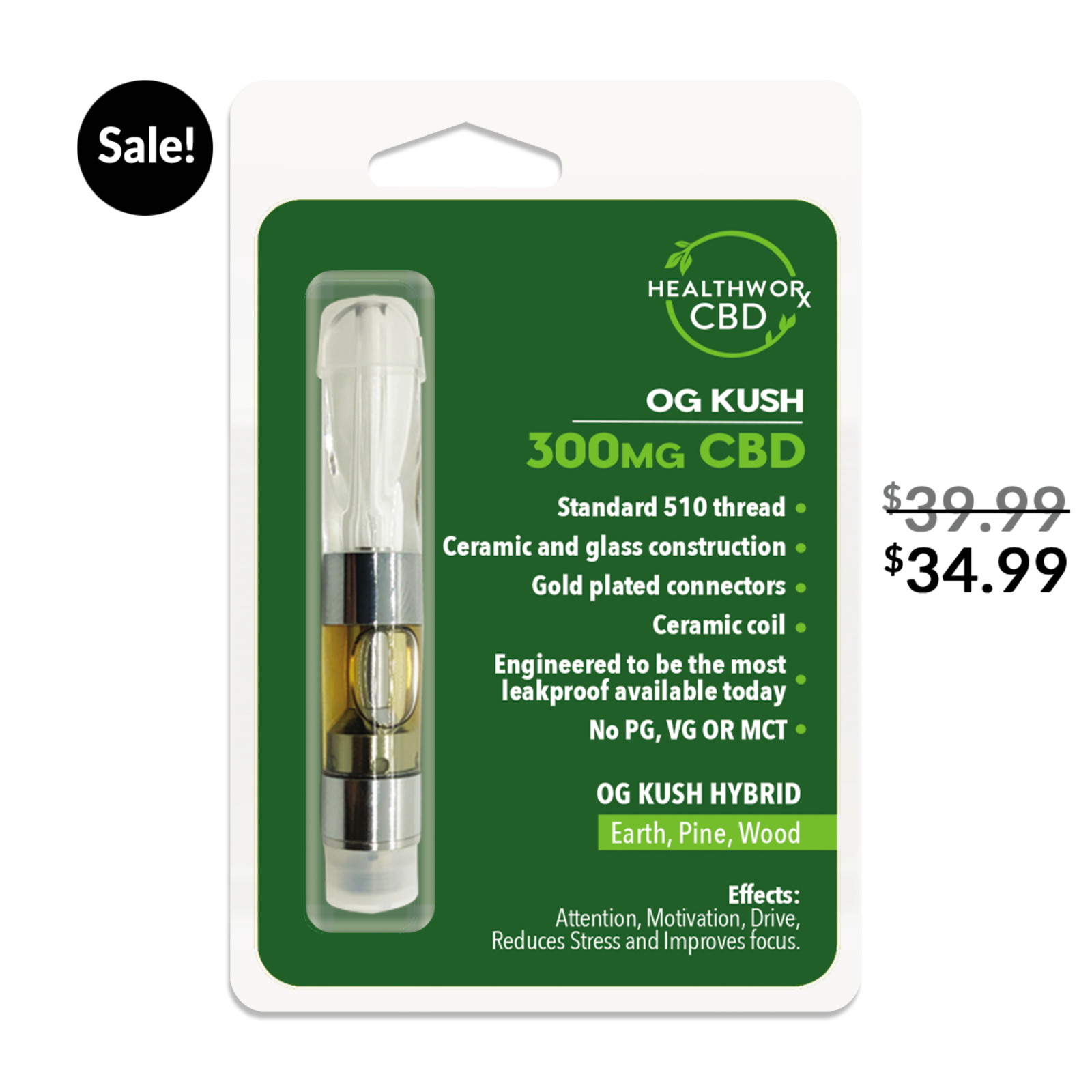 OG Kush 300mg CBD Vaporizer Pen Cartridge | Leafly