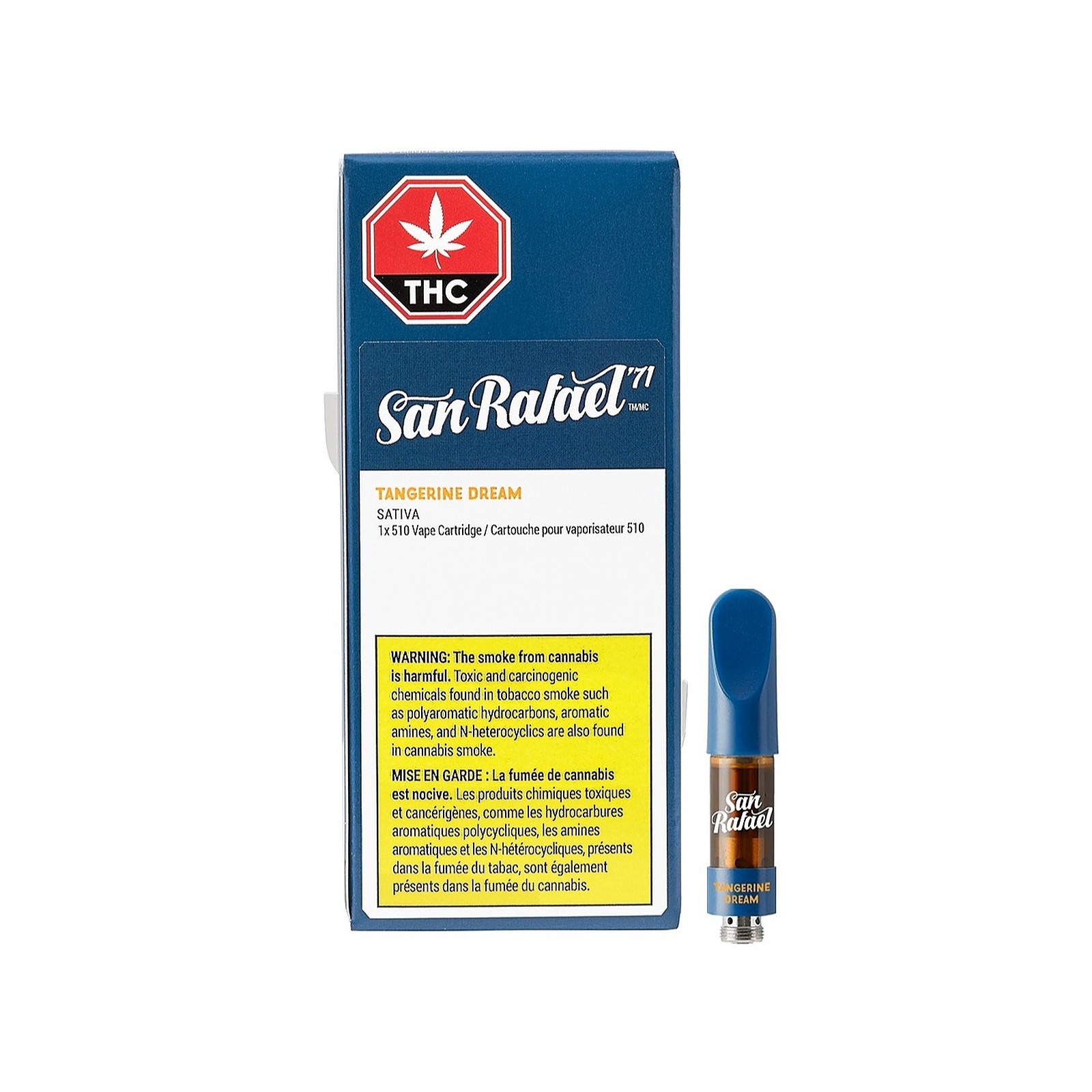 San Rafael '71 Tangerine Dream 510 Vape Cartridge 0.5g Leafly