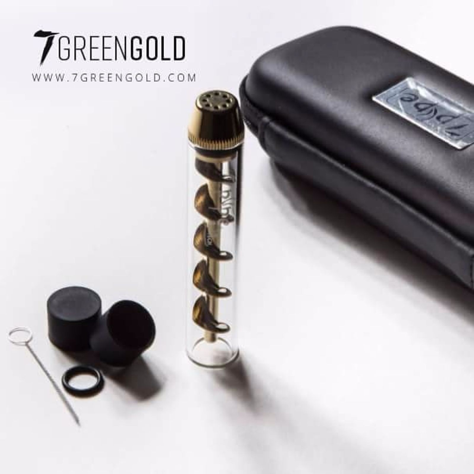 7Greengold: Twisty Glass Blunt