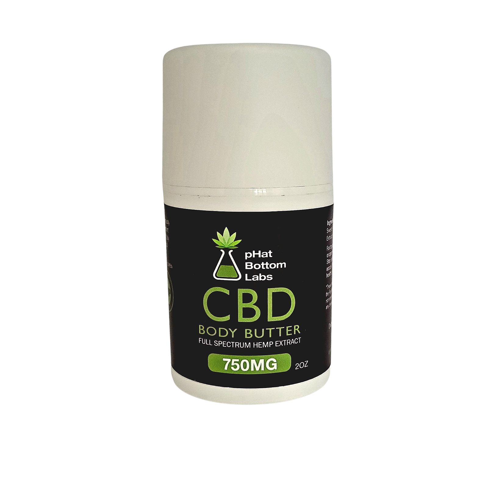 pHat Bottom Labs 750mg FullSpectrum CBD Mango Body Butter Leafly