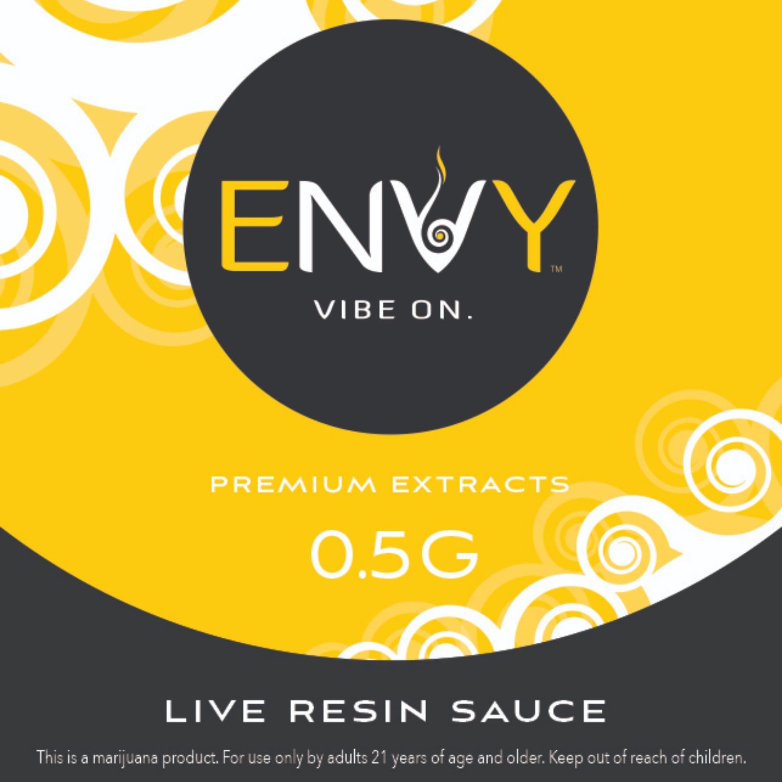 ENVY Big Smooth Live Resin Terp Sauce 0.5g Leafly