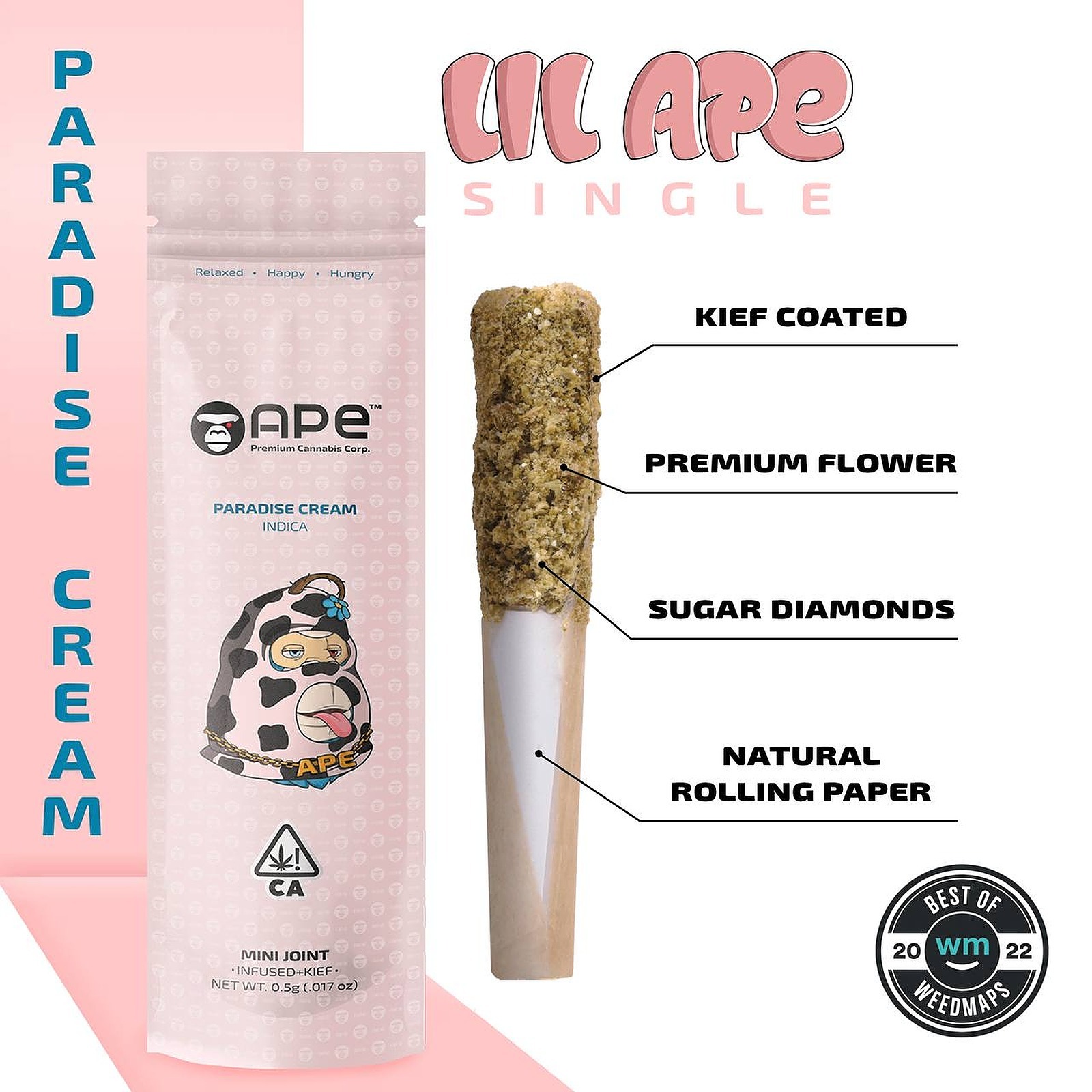 APE Premium Cannabis Corp.: PARADISE CREAM - Infused Joint