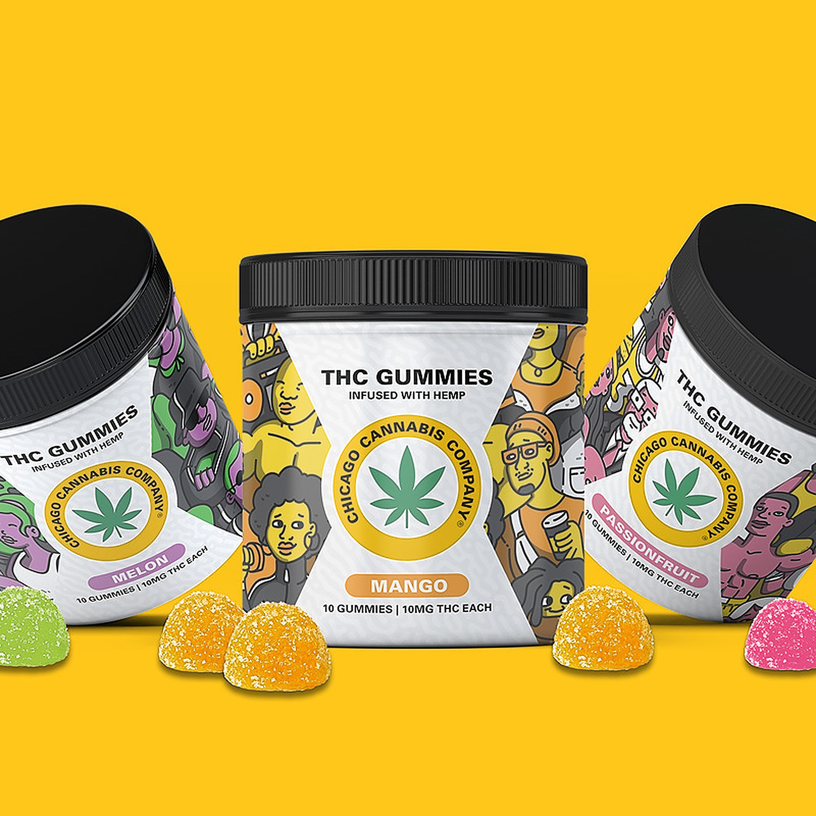 Chicago Cannabis Company THC Gummies