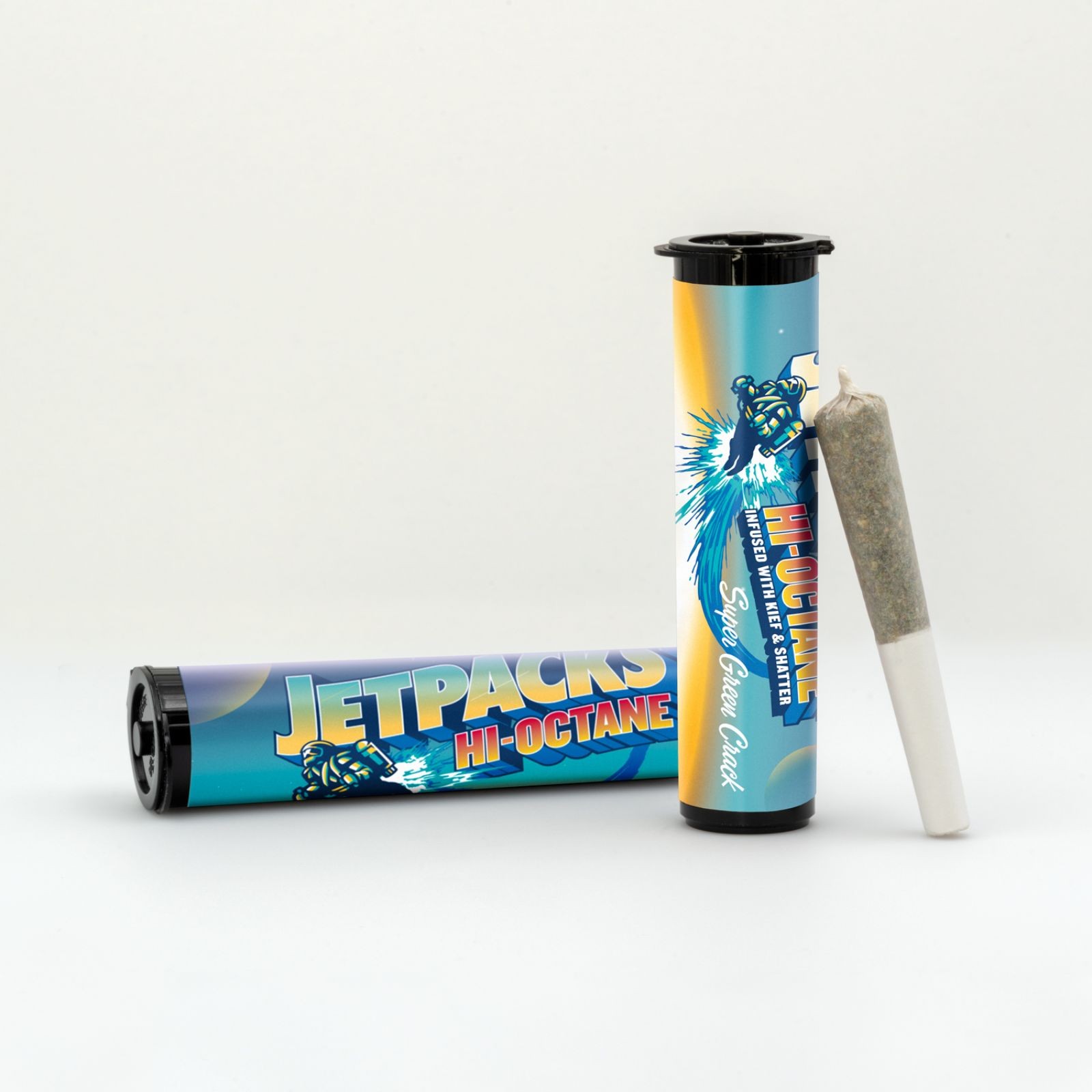 Jetpack Hi Octane Infused Preroll 0.5g Kaboom – Kind Delivery Co