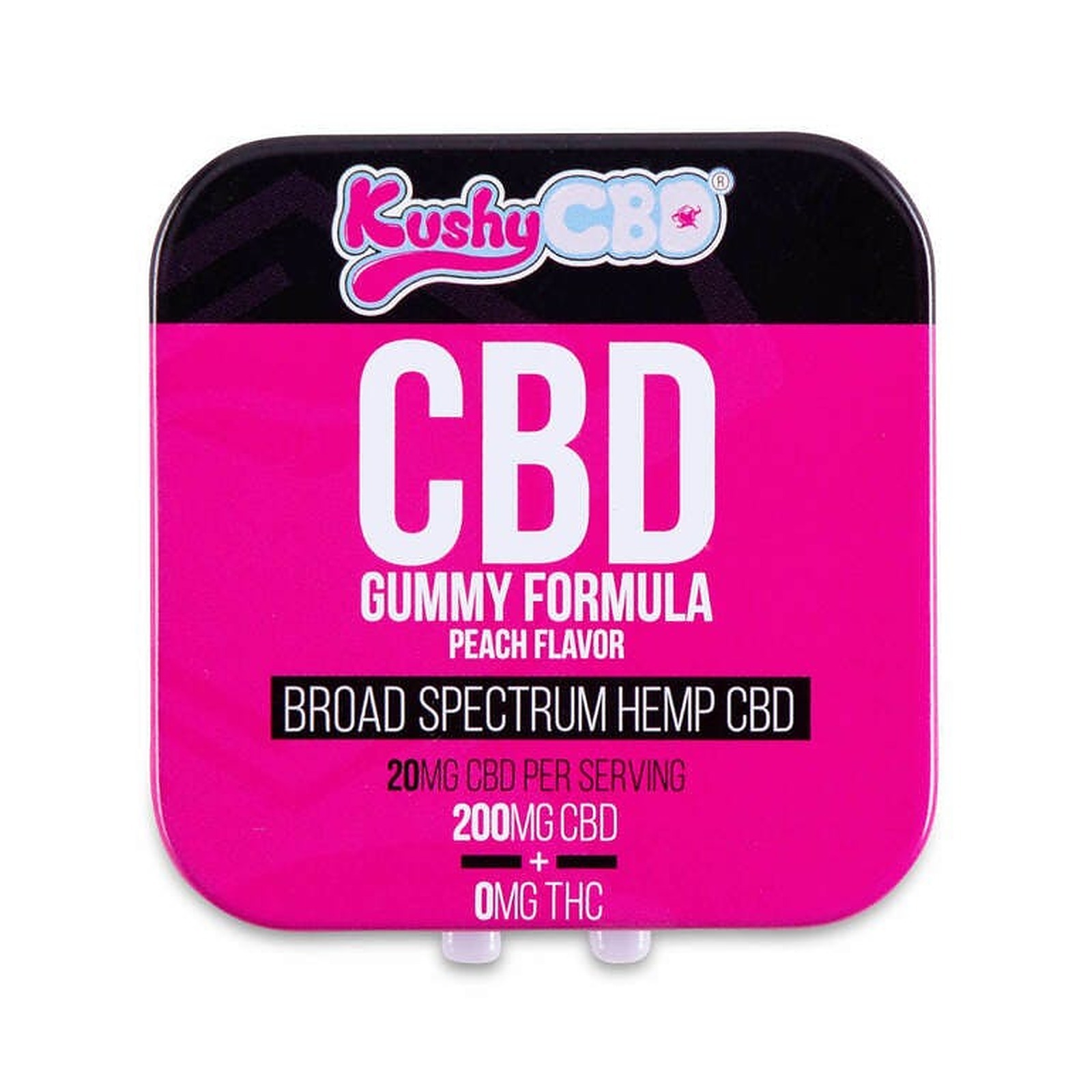 Kushy Punch: KUSHY PUNCH - KUSHY CBD PEACH GUMMY 200MG | Leafly