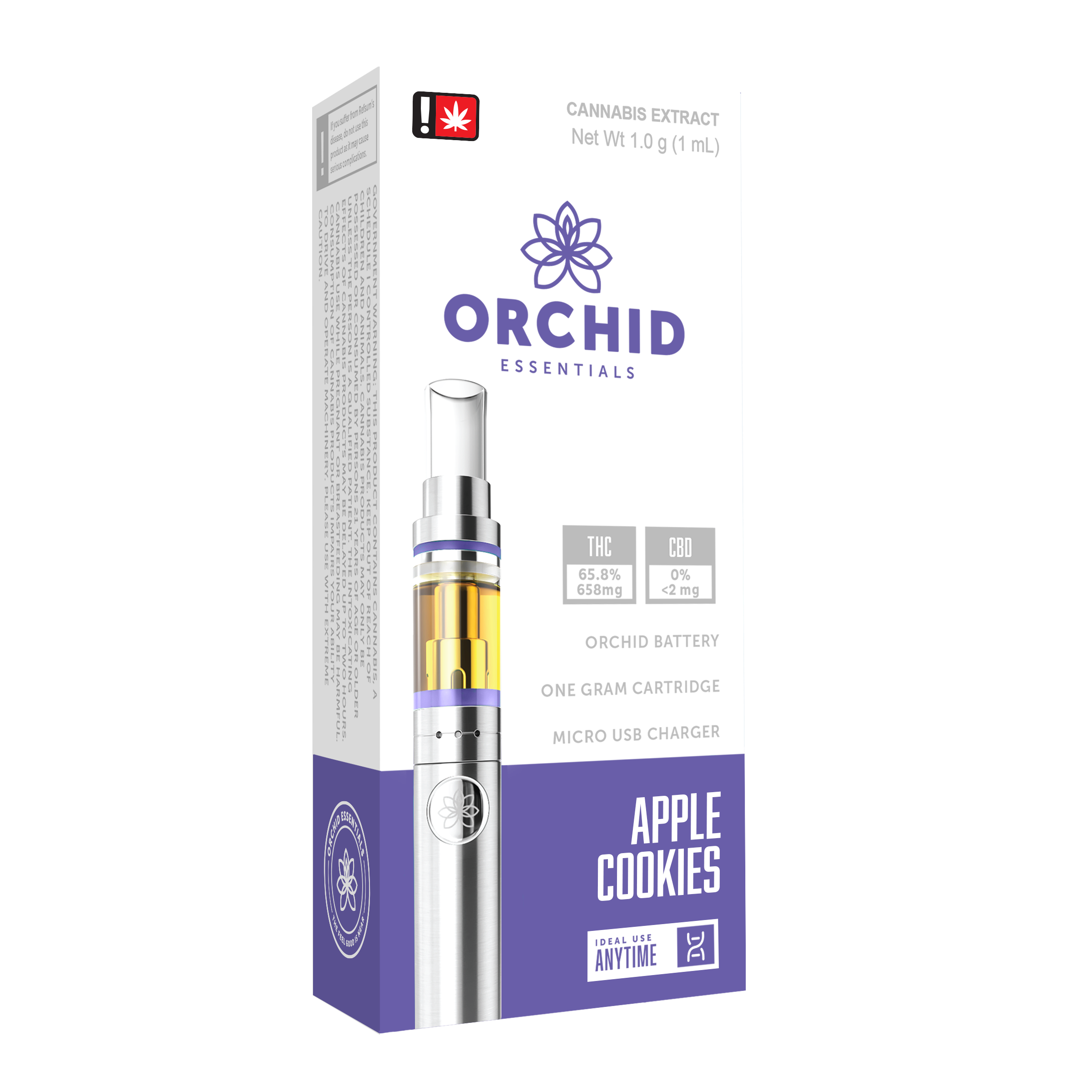 Orchid Essentials Apple Cookies 1g Kit Leafly