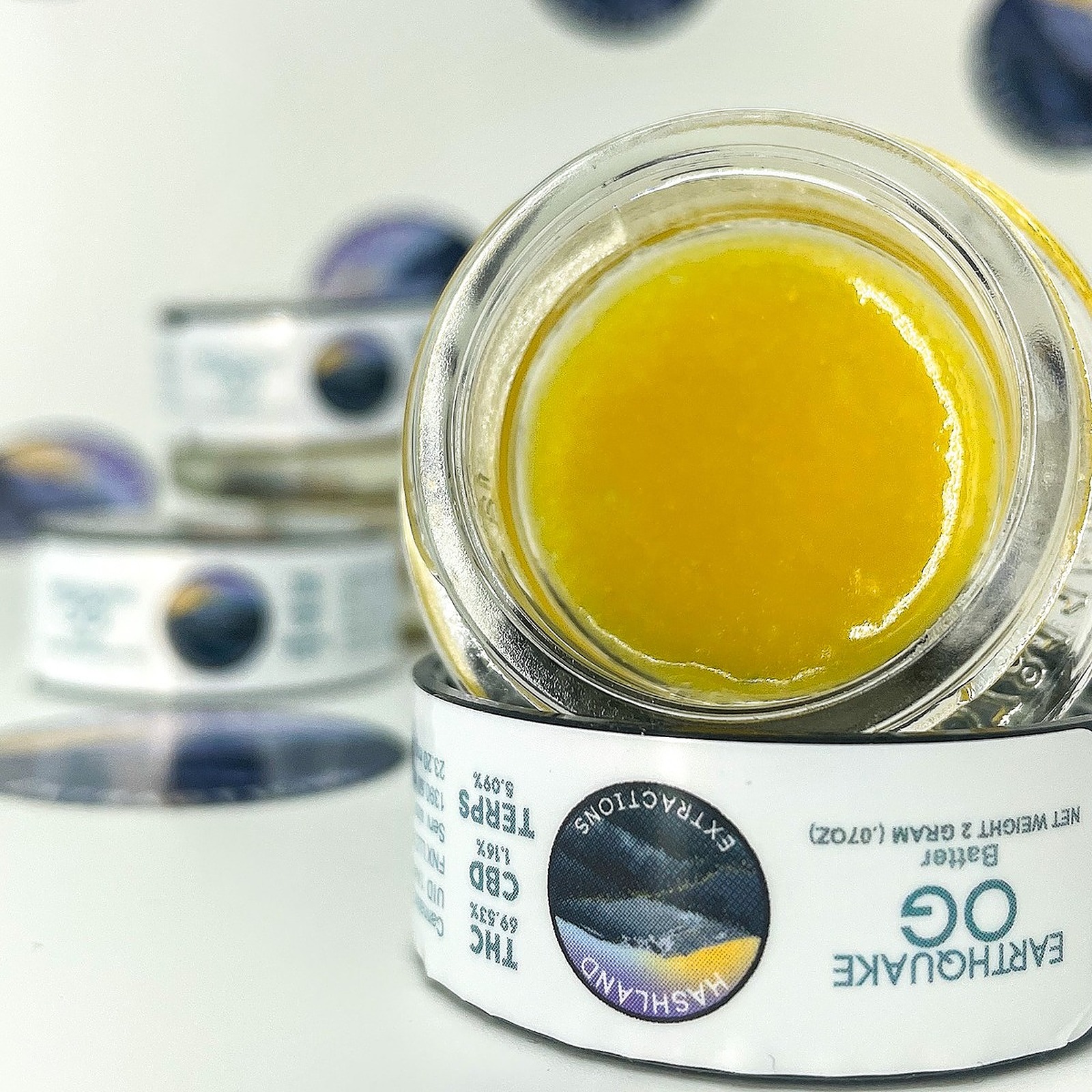 Funk Extracts 2 Gram Hashland Earthquake OG Batter Leafly