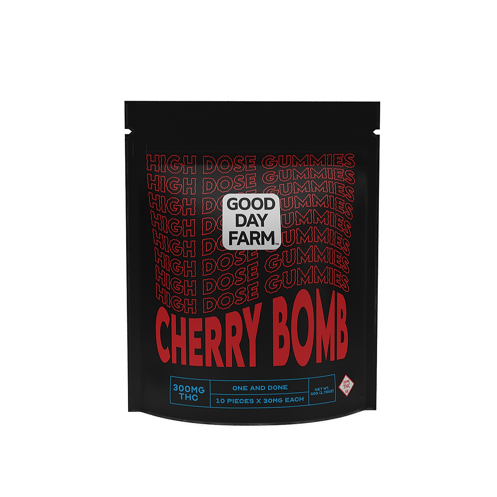 Good Day Farm Good Day Farm Cherry Bomb High Dose Gummies 10pk