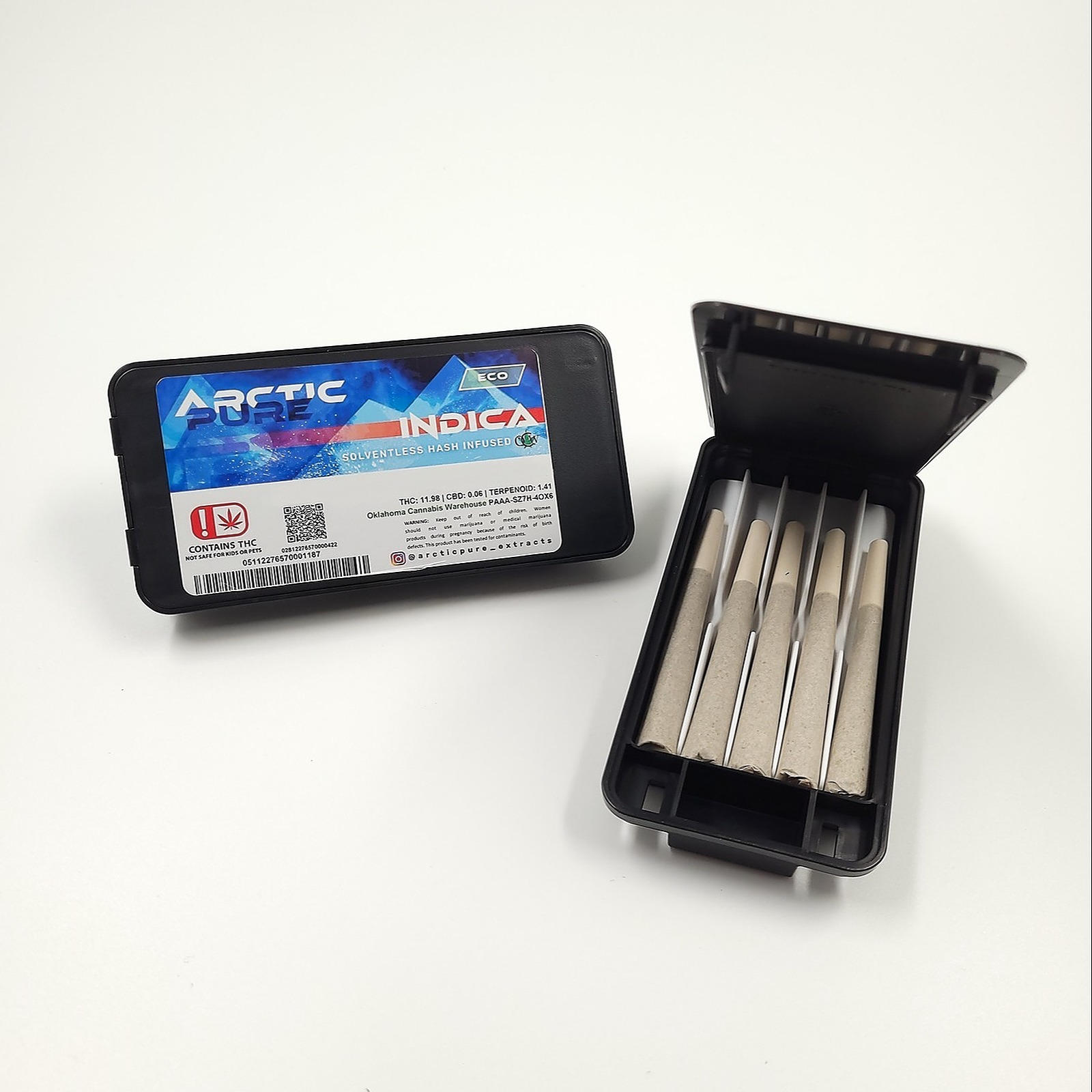 Tommy Chong's Cannabis Arctic Pure Extracts Eco Grand Daddy Purple