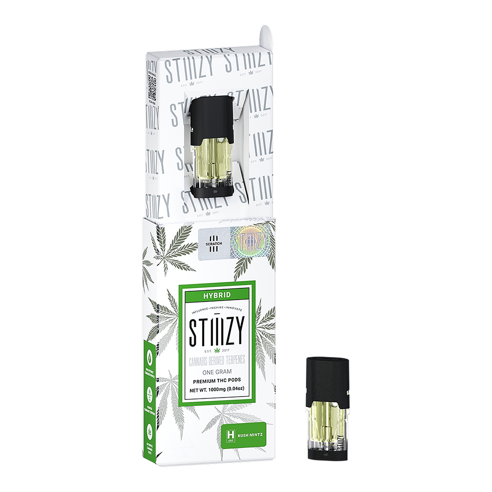 STIIIZY KUSH MINTZ CANNABIS DERIVED TERPENES POD 1G Leafly