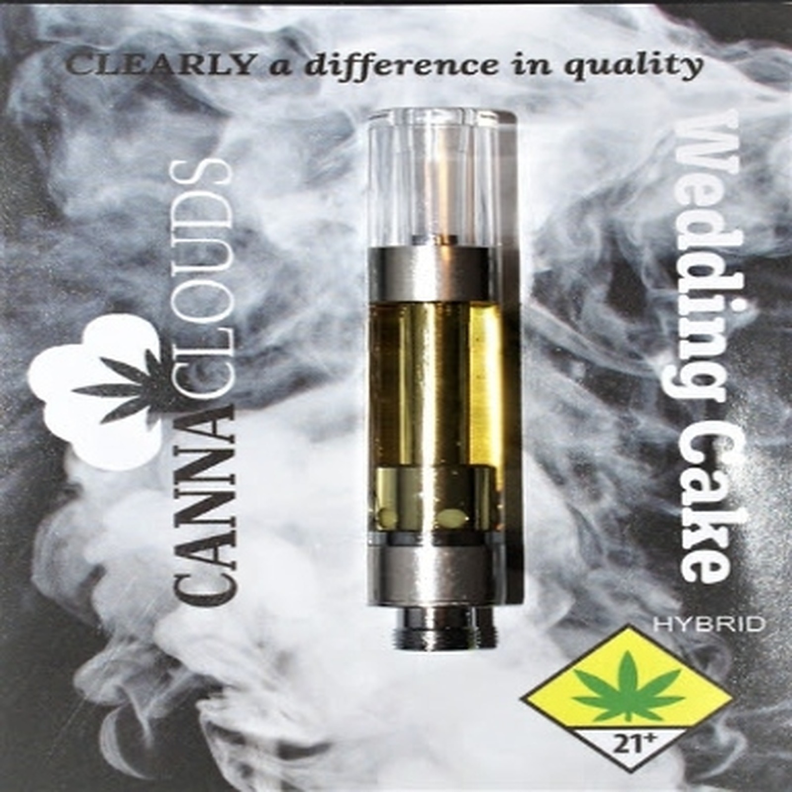Canna Clouds Wedding Cake Cartridge 1g Leafly