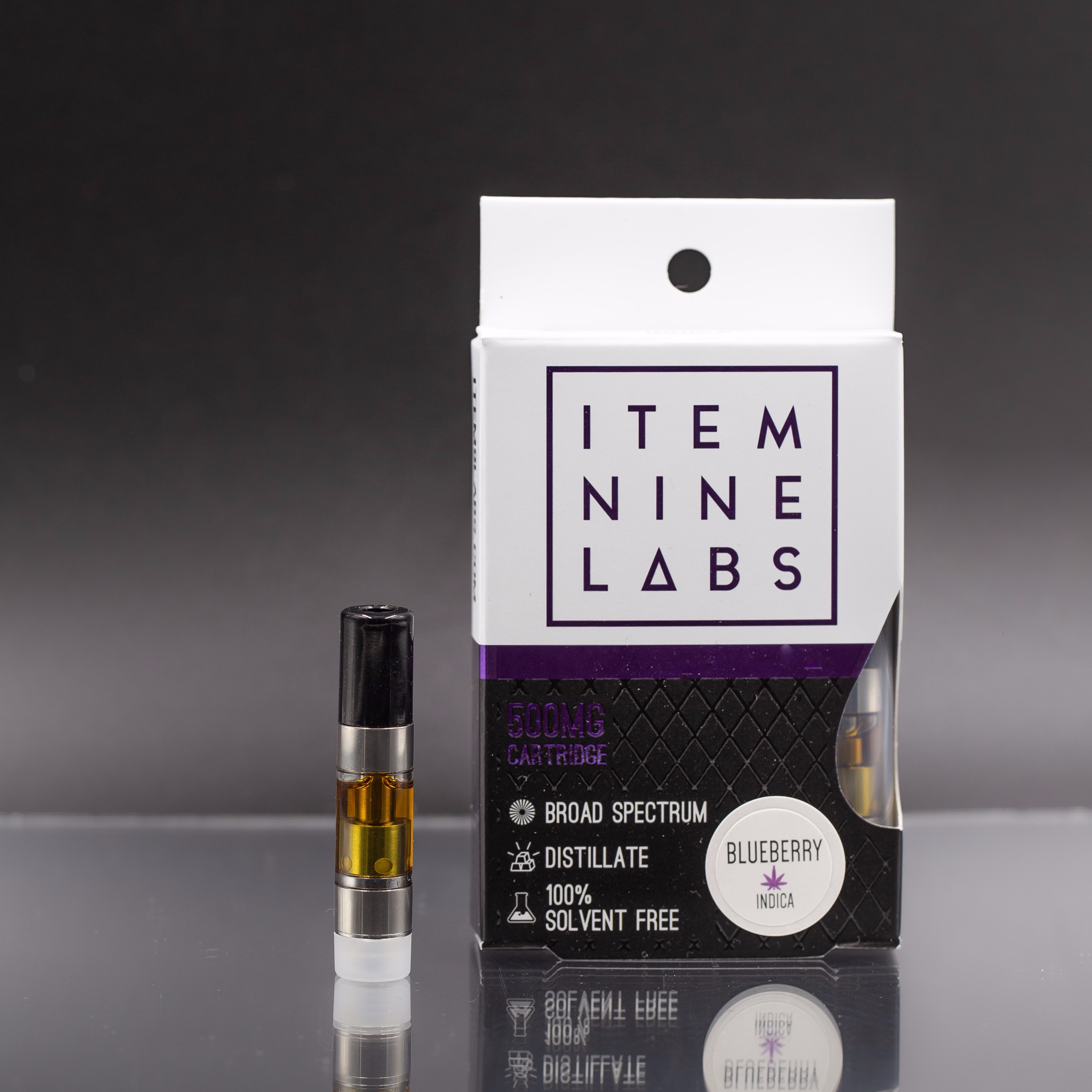 Blueberry Broad Spectrum cartridge - 0.5g | Leafly