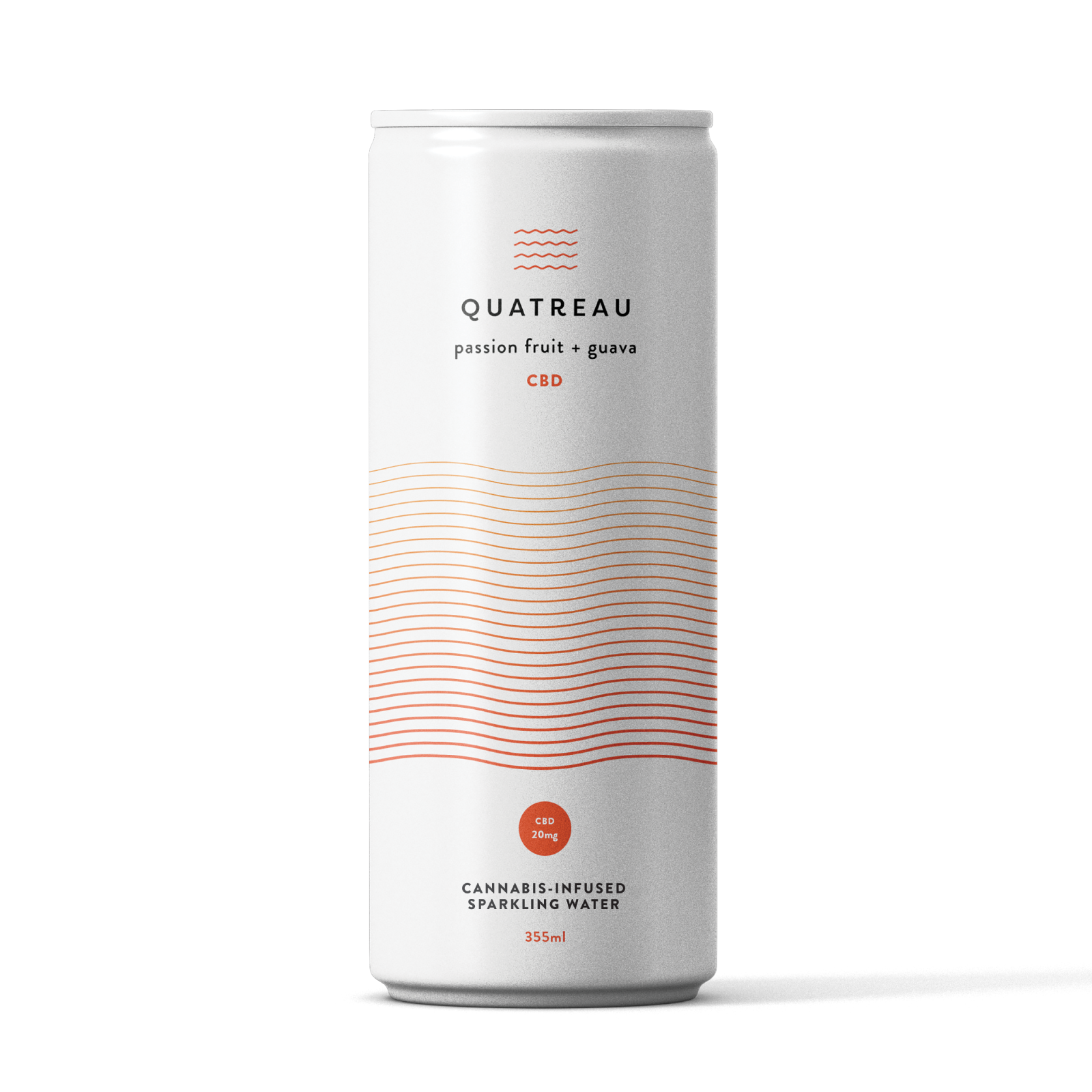 Quatreau Passionfruit Guava Sparkling Water Leafly