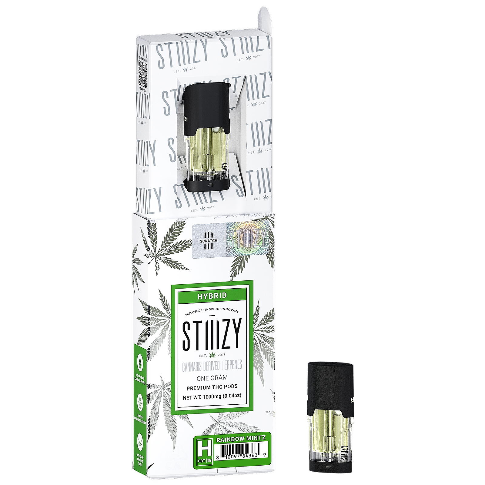 STIIIZY: RAINBOW MINTZ - CANNABIS DERIVED TERPENES 1G | Leafly