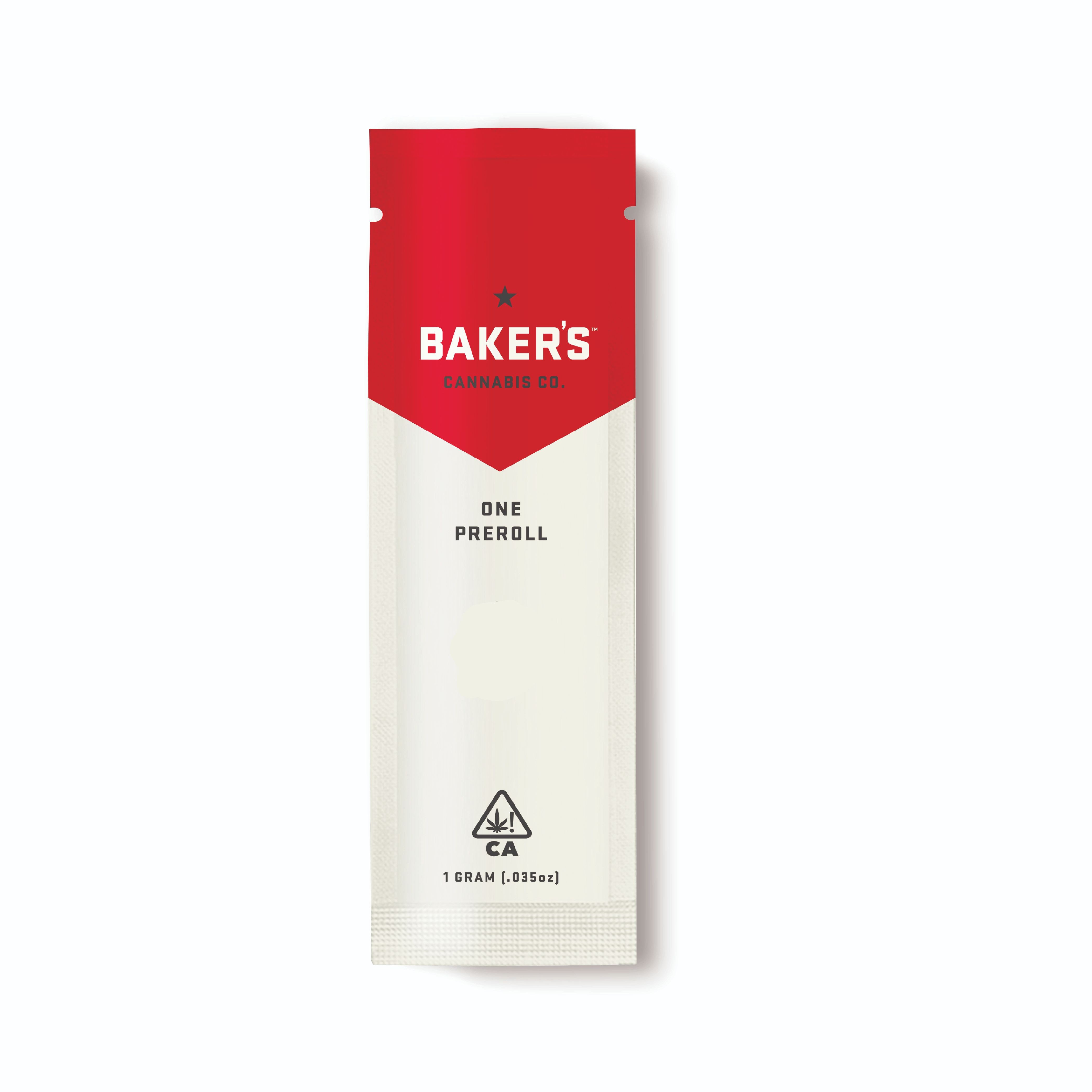 Baker's Cannabis Baker's 1g Preroll GMO Leafly