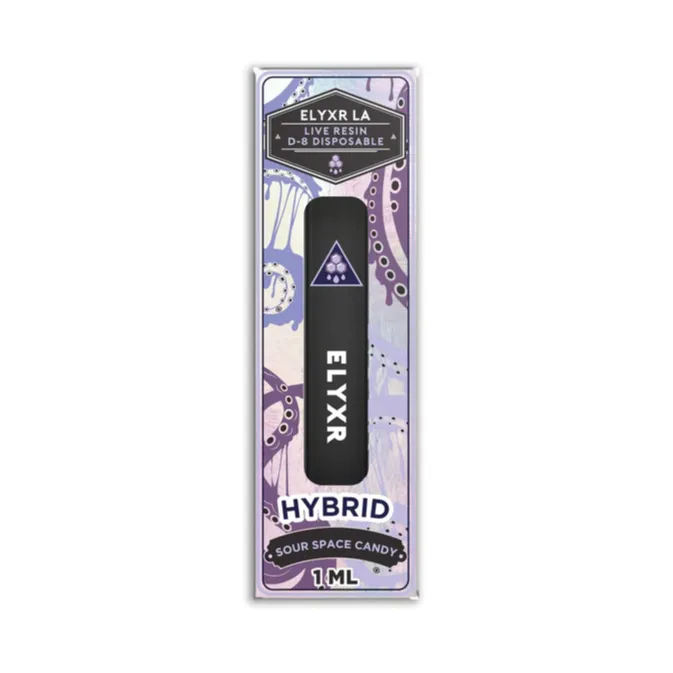 Elyxr: Live Resin Delta 8 Disposable 1 Gram (1000mg) | Hybrid ~ Sour - Elyxr Delta 8 Disposable How To Use