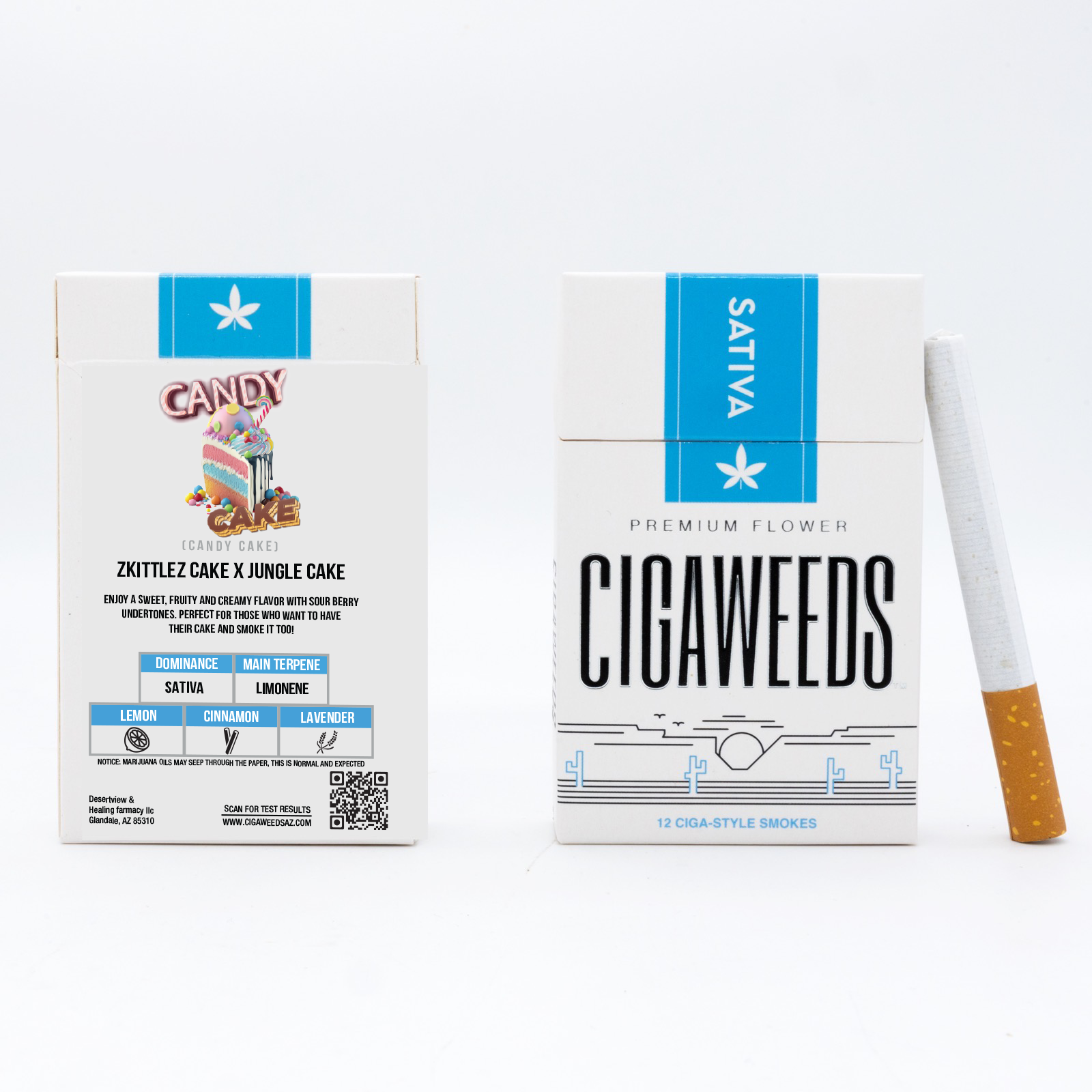 CIGAWEEDS: Candy Cake Ciga-Style Preroll Pack | Leafly