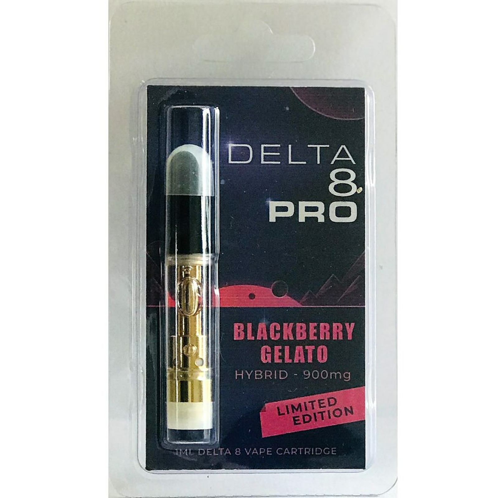 Delta 8 Pro: 1ml Vape Cartridge Delta 8 THC Blackberry Gelato | Leafly