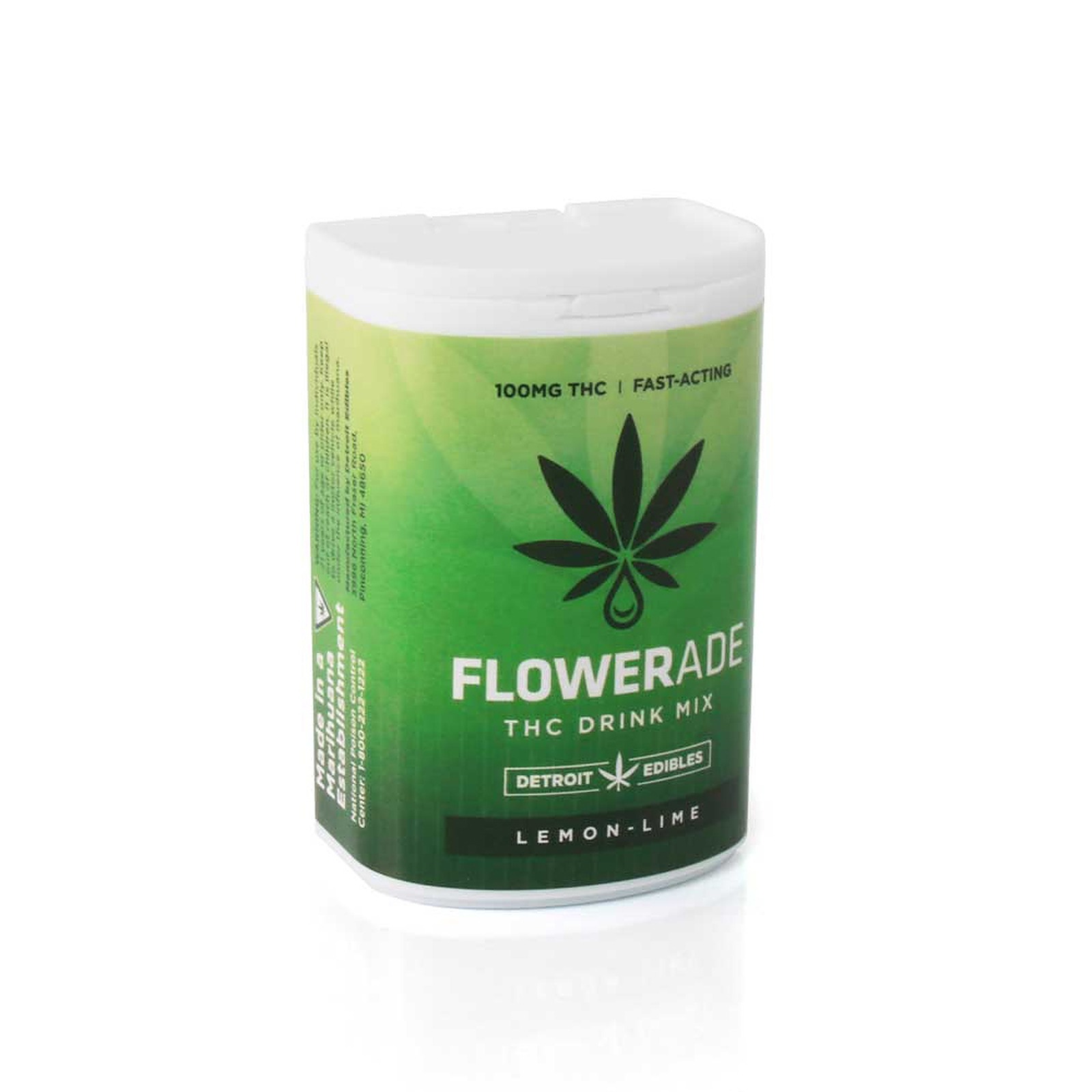 Detroit Edibles Flowerade Lemon Lime Leafly