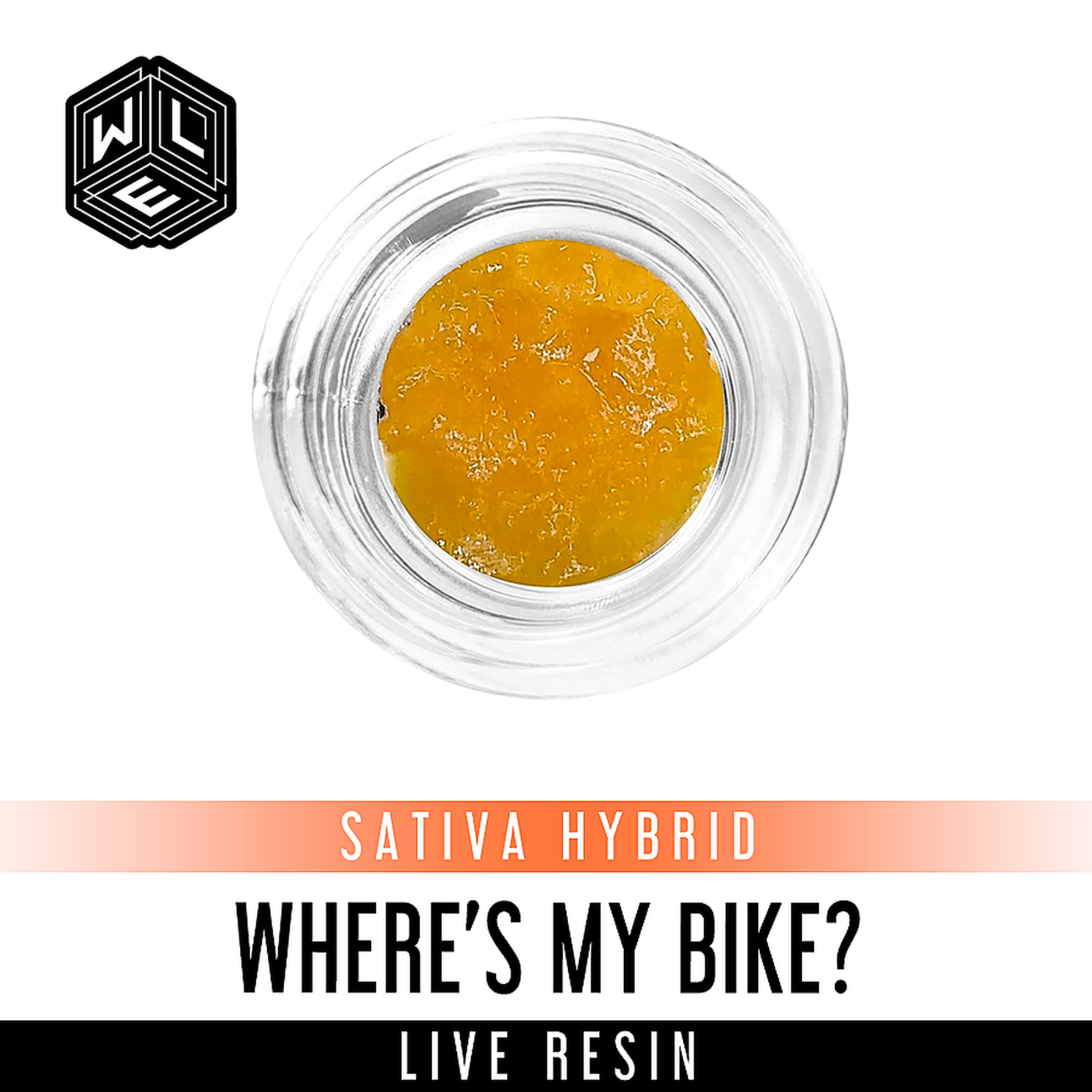 White Label Extracts: Where's My Bike? Live Resin Sugar Sauce 1 Gram 