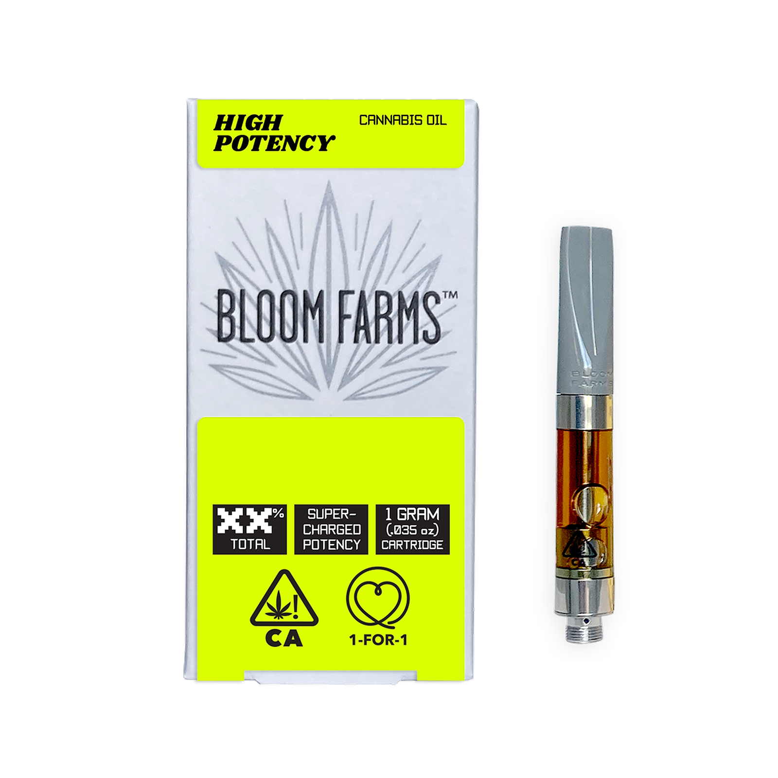 Bloom Farms Apple Jack High Potency 1G Cartridge Leafly