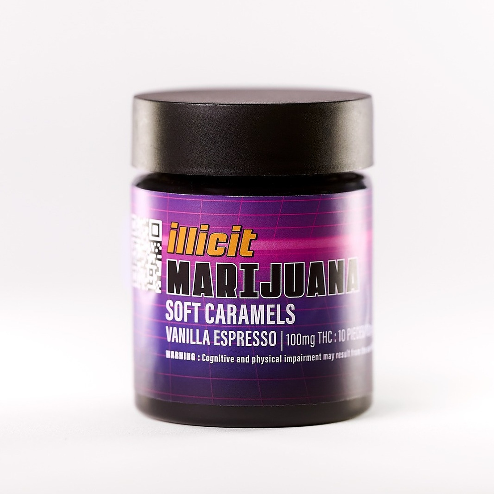 ILLICIT: Vanilla Espresso Soft Caramels 100mg
