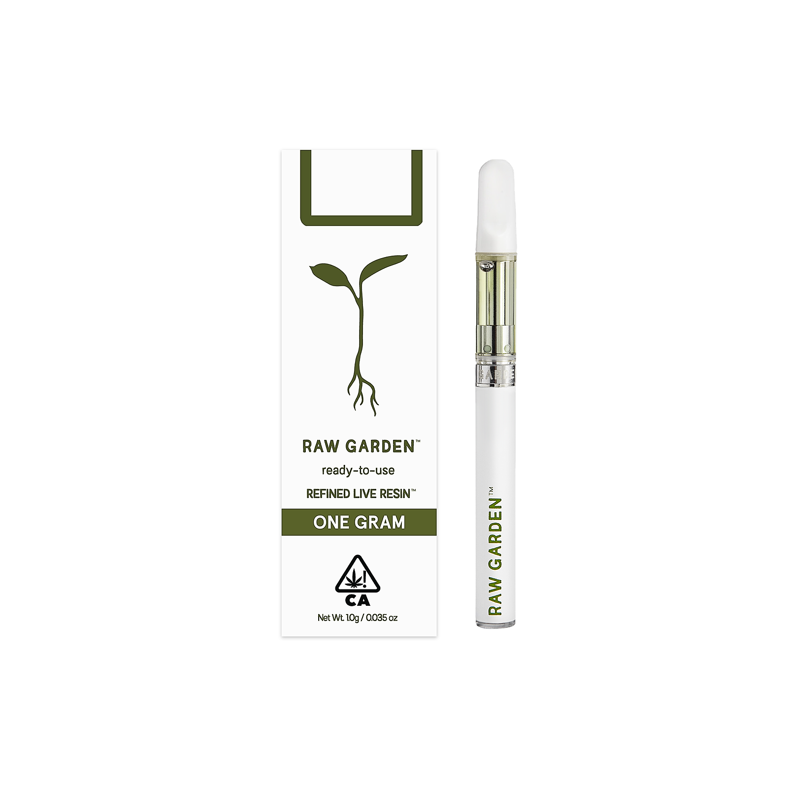 Raw Garden Rainbow Lemon Smac ReadytoUse Refined Live Resin™ Pen