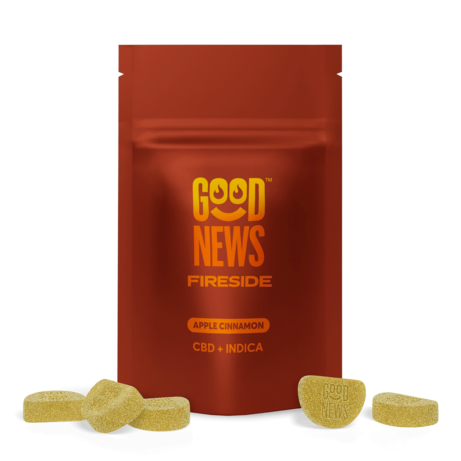 Good News Good News Fireside Apple Cinnamon Gummies Leafly