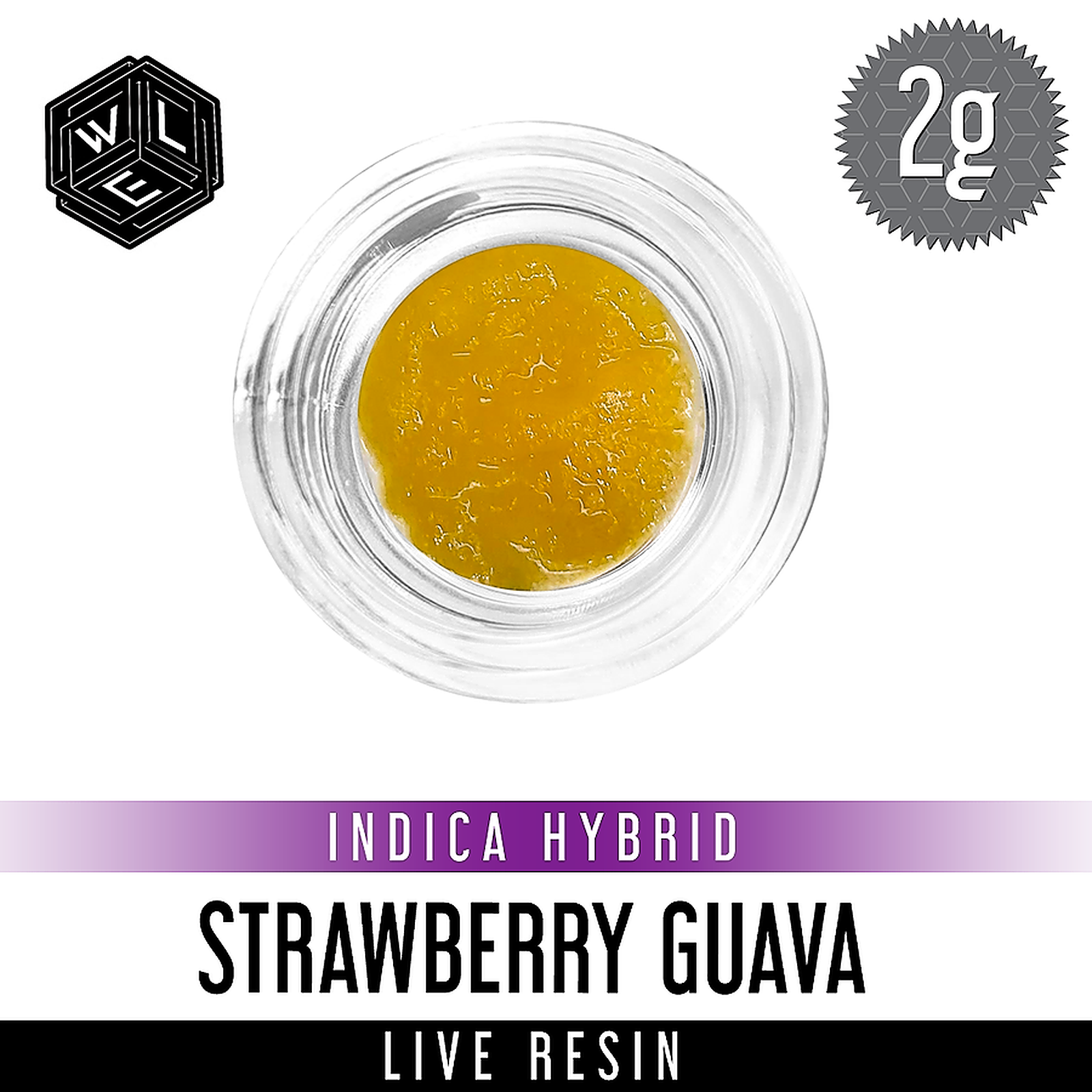 White Label Extracts Strawberry Guava Live Resin Sugar Sauce 2 Gram