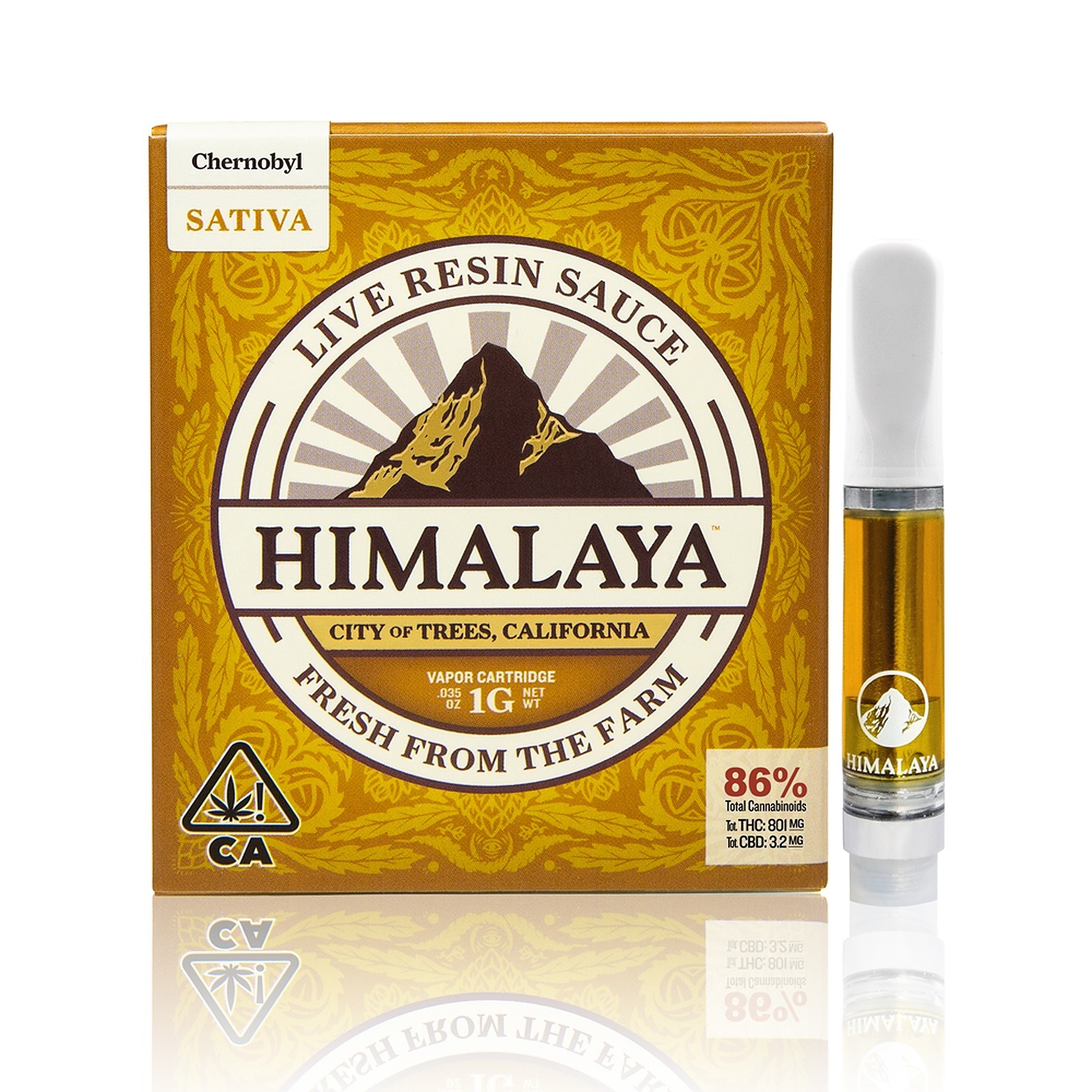 HIMALAYA: Chernobyl (Live Sauce) Cartridge | Leafly