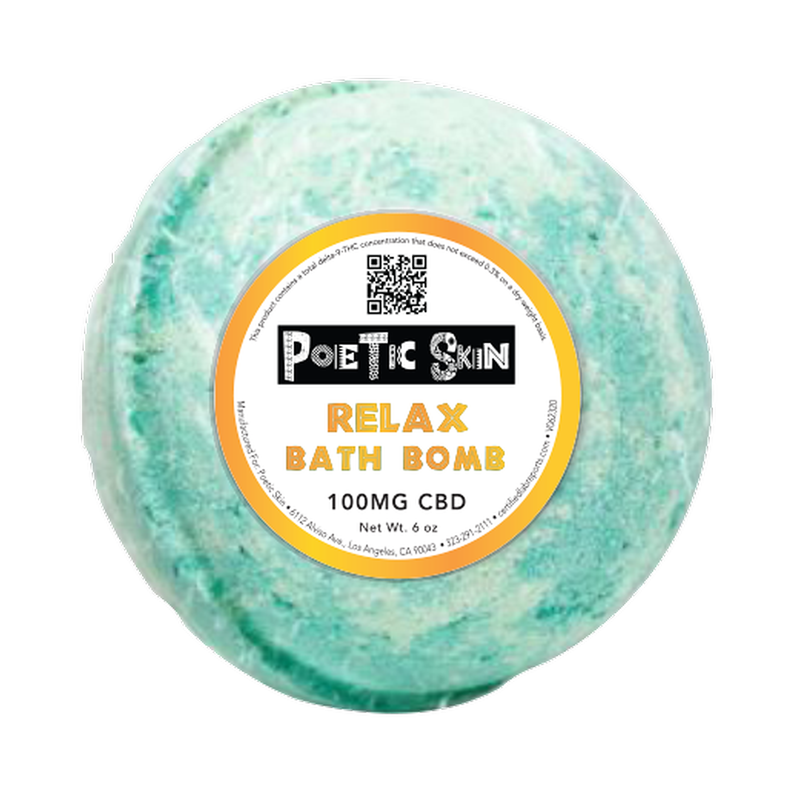 Poetic Skin Relax Bath Bomb Leafly
