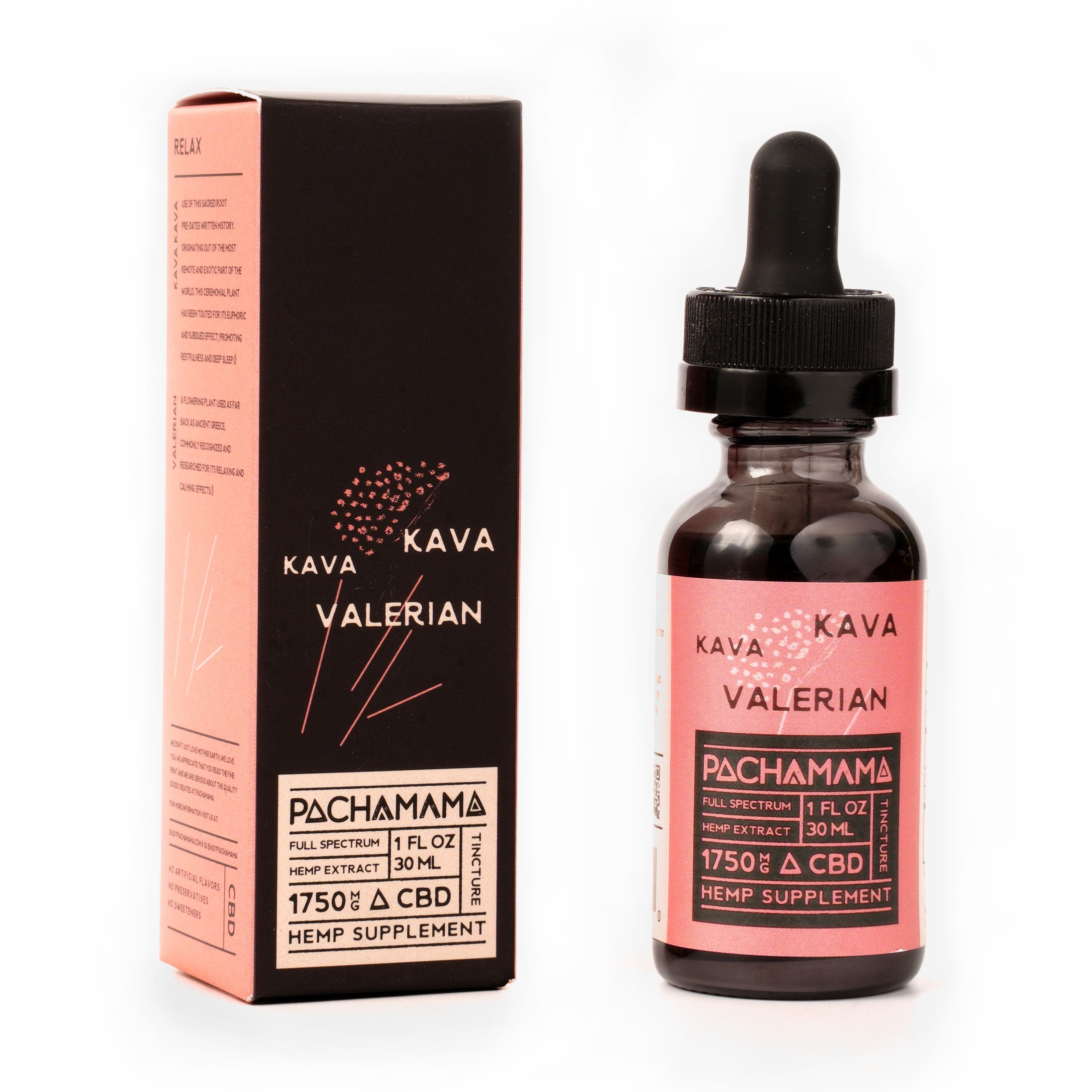 Pachamama Kava Kava Valerian Tincture Leafly