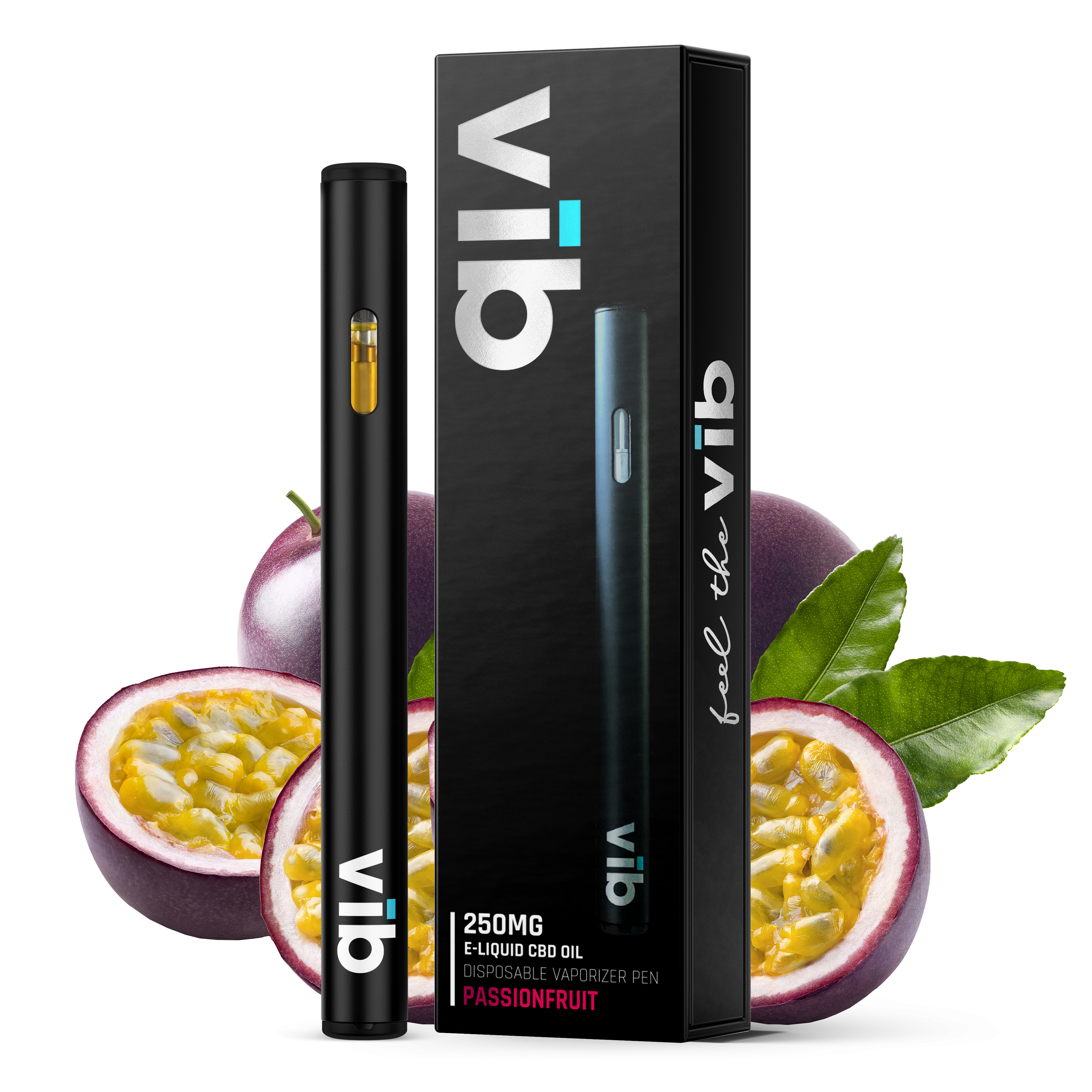 Vib Vib Passionfruit Disposable Cbd Vape Pen 250mg Leafly