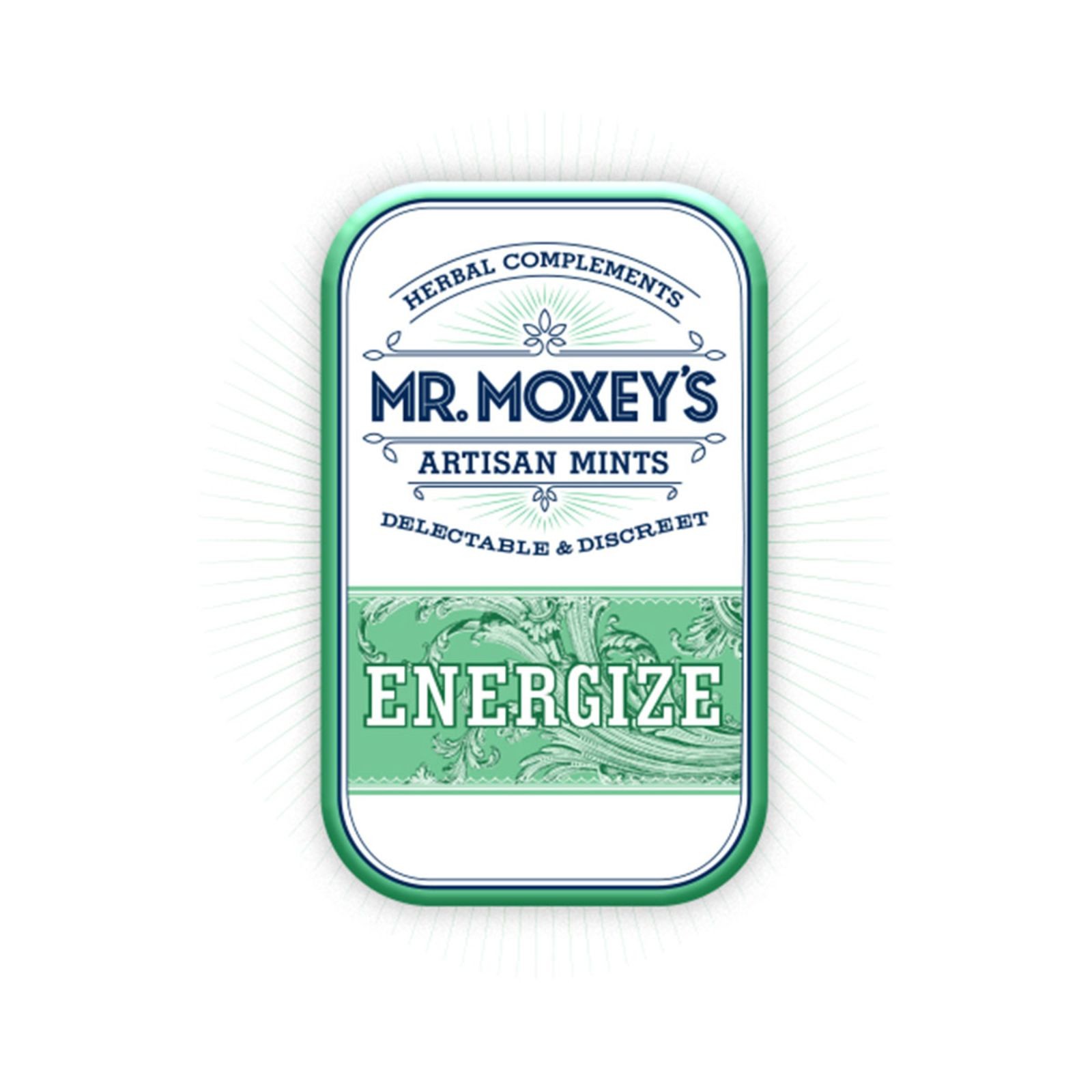 Mr. Moxey's Energize Peppermint Mints (100mg THC) Leafly