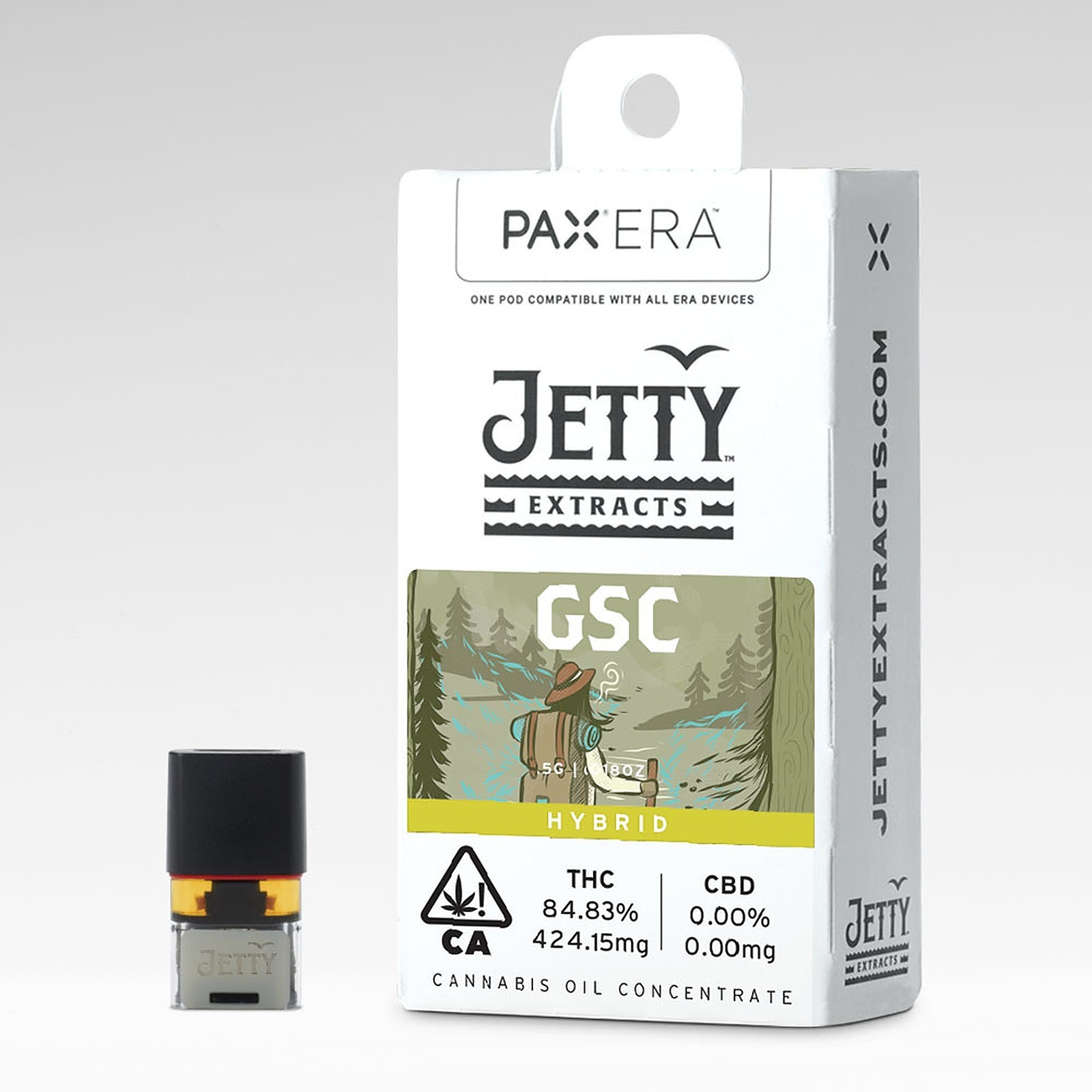 Jetty Extracts GSC HIGH THC PAX Era Pod .5g Leafly