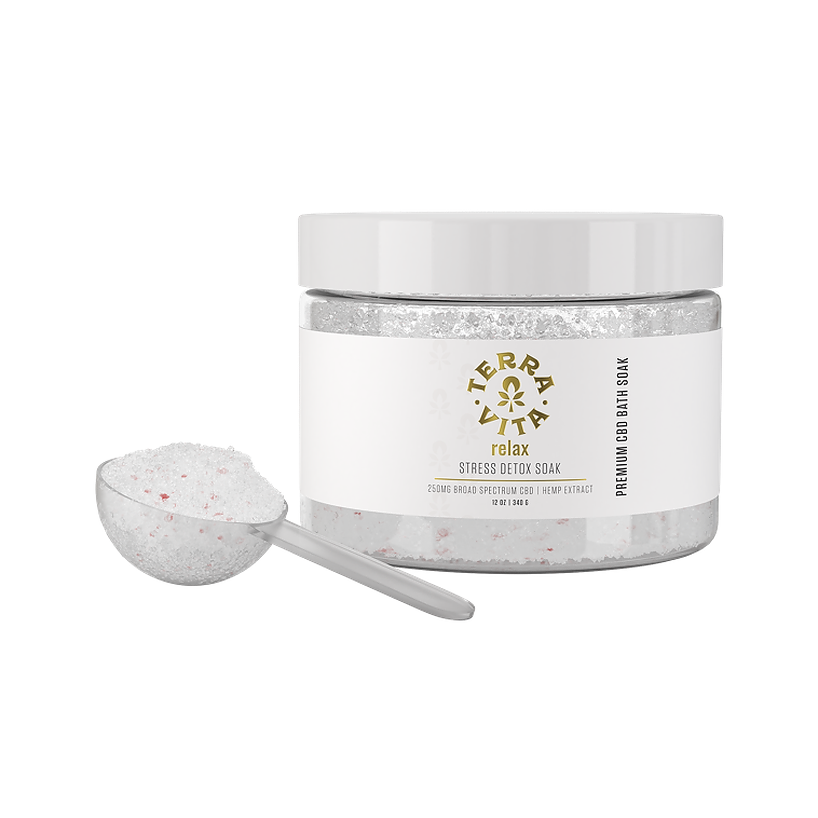 TerraVita CBD (20 OFF CODE LEAF20) Relax CBD Bath Salts Leafly