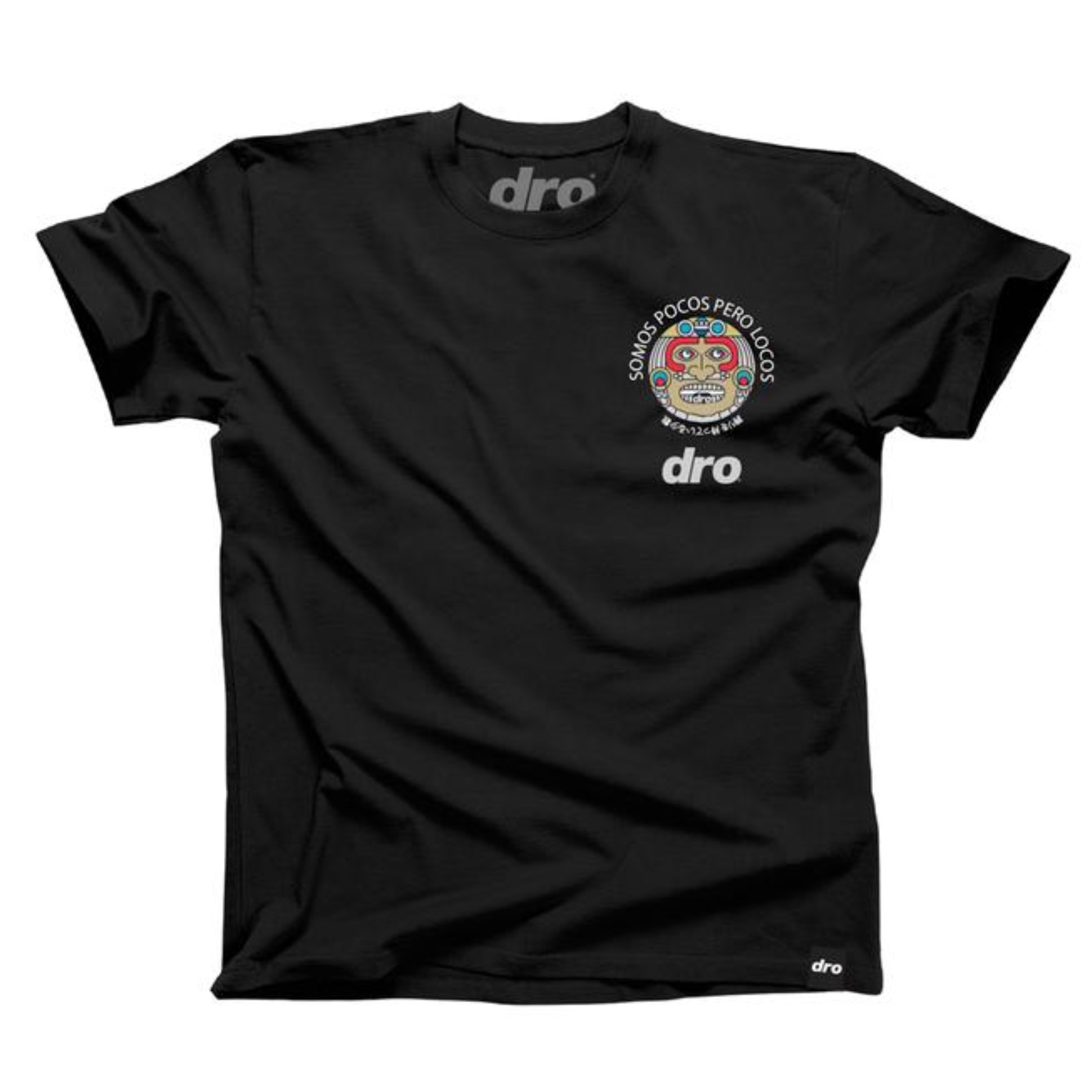 Dro: Dro Somos Pocos Pero Locos Long Sleeve Weed T-shirt 