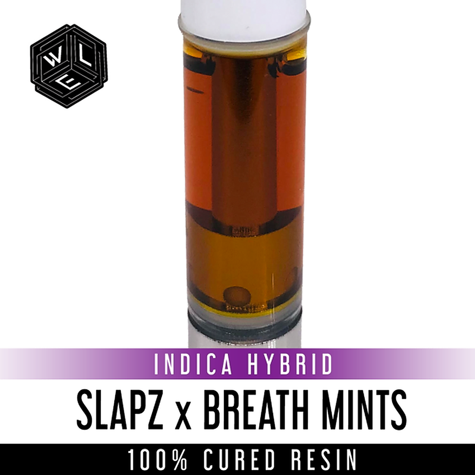 White Label Extracts Slapz x Breath Mints 100 Cured Resin Cartridge