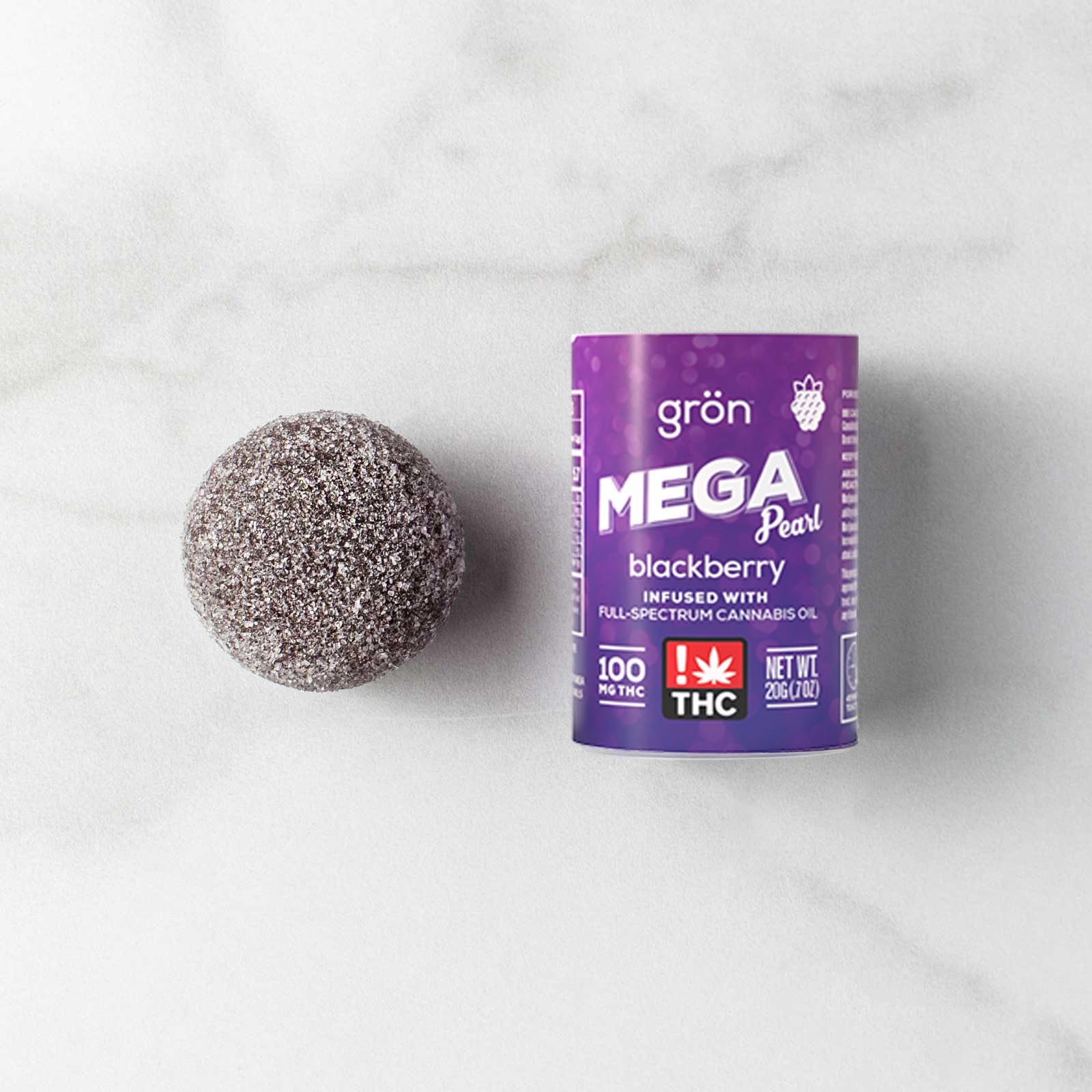 THC Zen Blackberry Mega Pearl 100mg Leafly