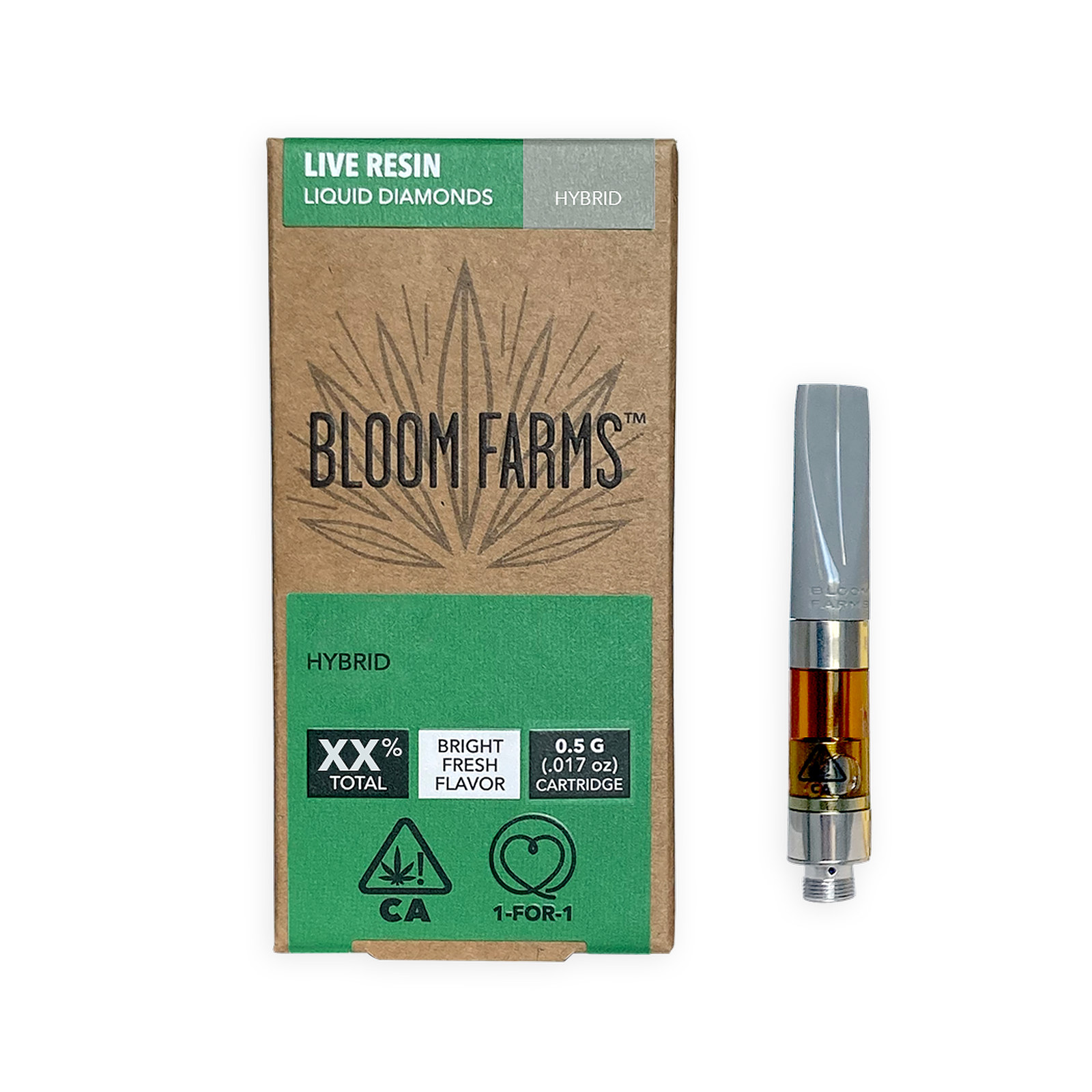 Bloom Farms Monkey Bread (Hybrid) Live Resin with Liquid Diamonds 0