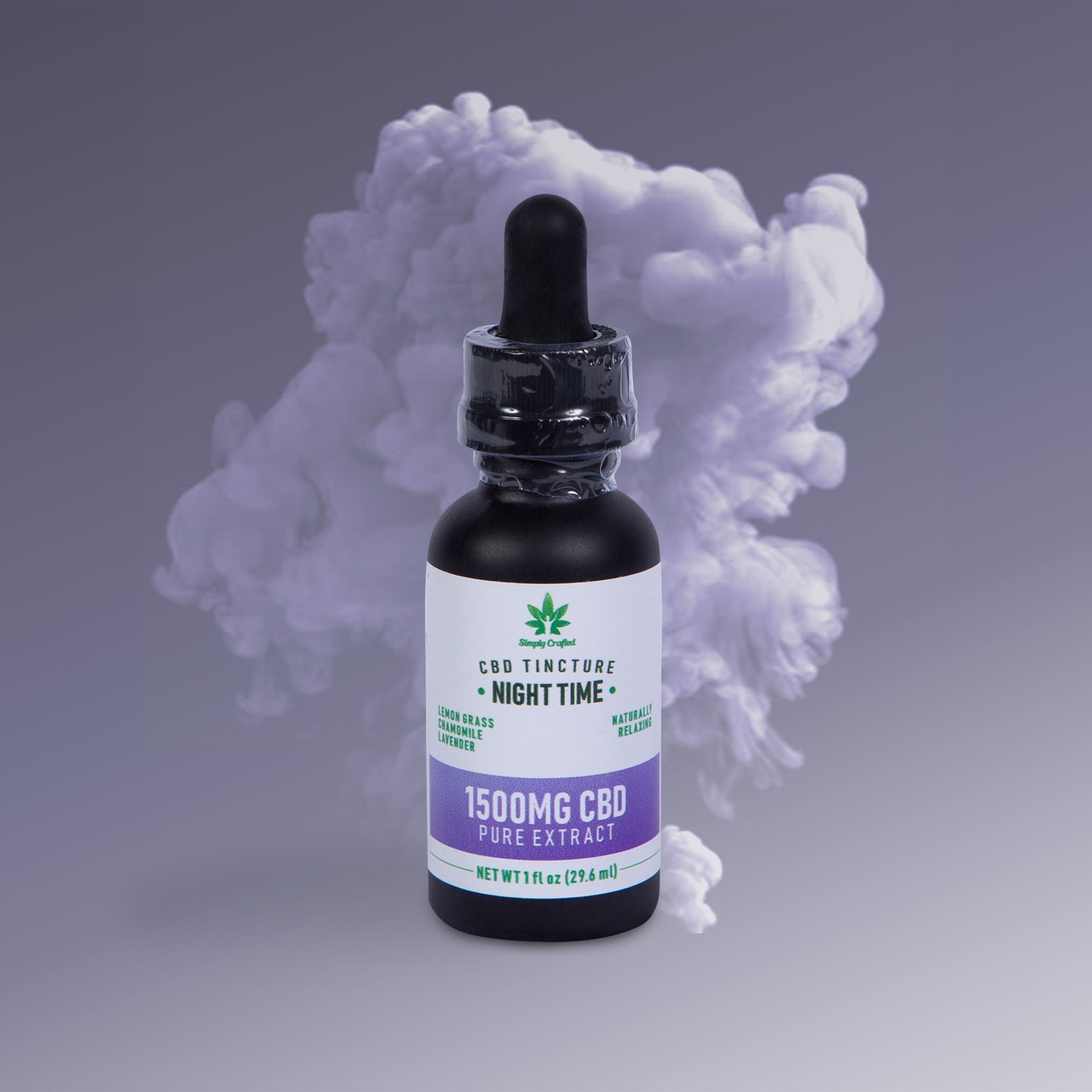 Simply Crafted Free Shipping Save 25 With Code Leafly Hemp Tincture For Sleep 1500mg Cbd 0798