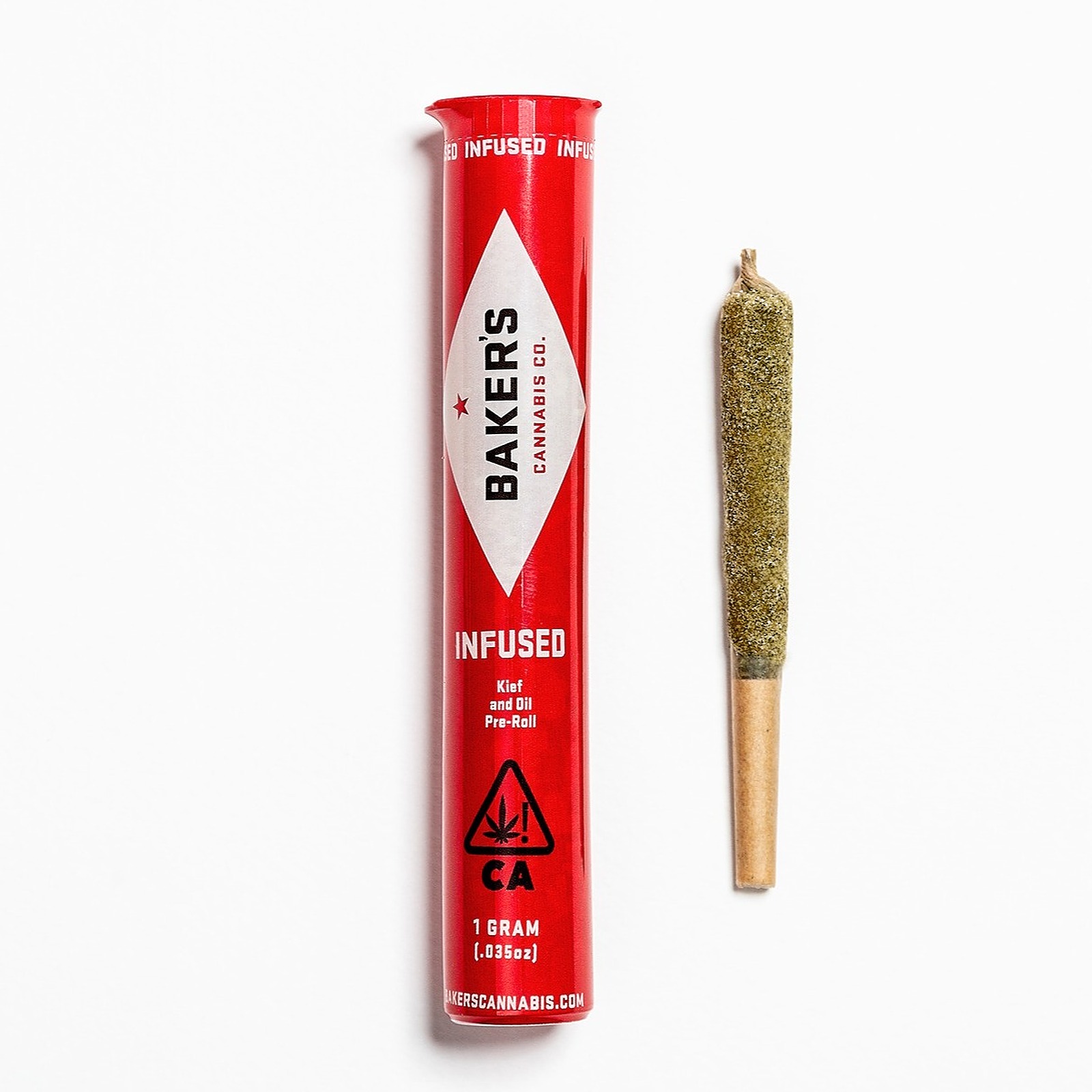 Baker's 1g Infused PreRoll Meat Breath Leafly